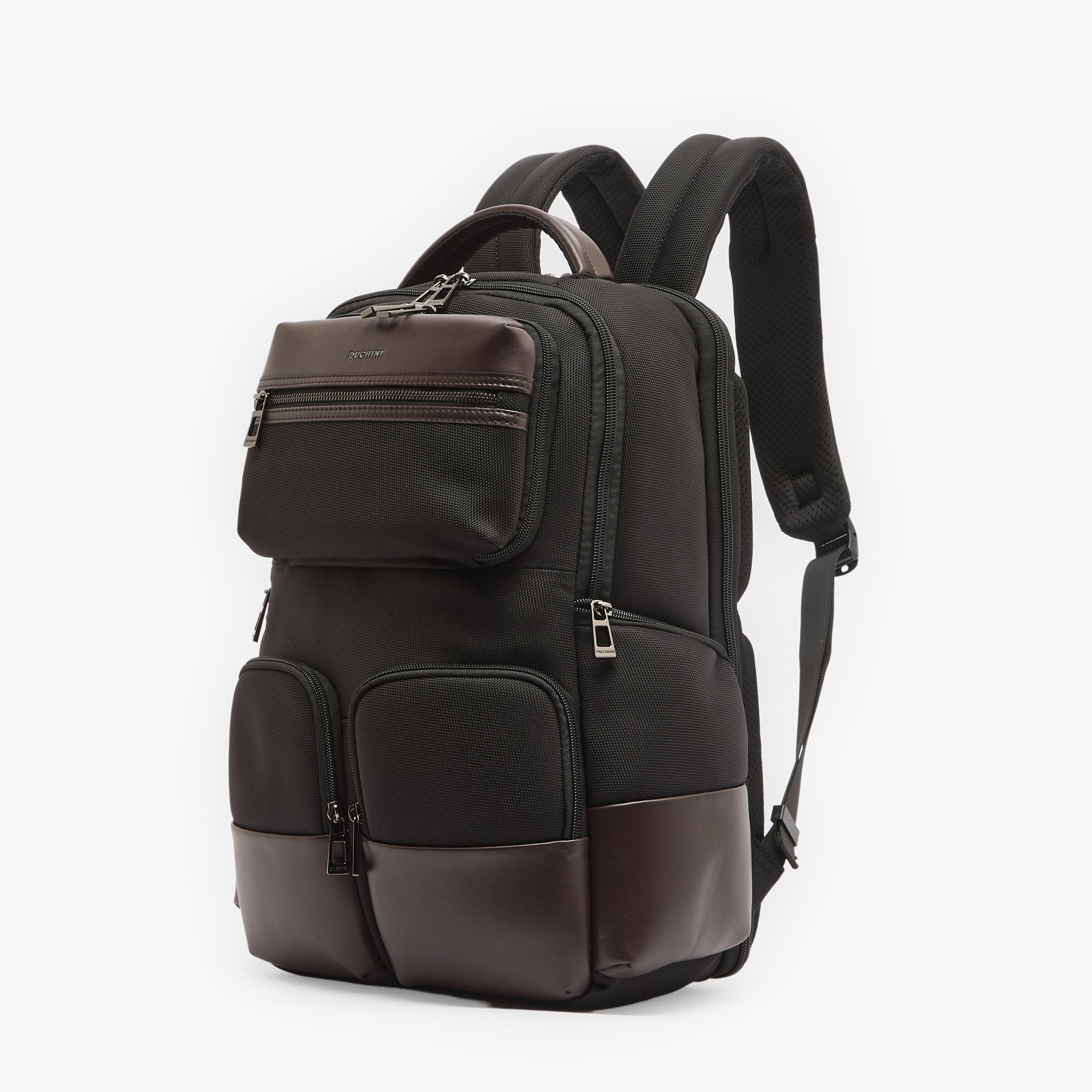 Duchini Men Padded Shoulder Strap Backpack-men-bags-image-2