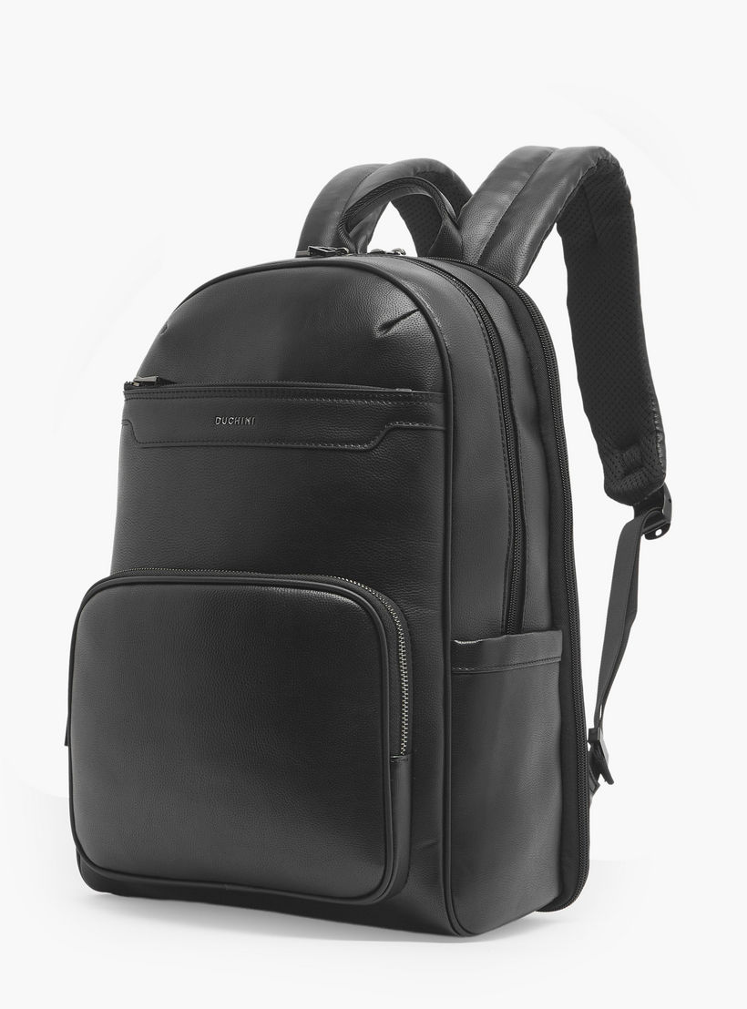 Duchini Men Padded Shoulder Straps Backpack-men-bags-image-2