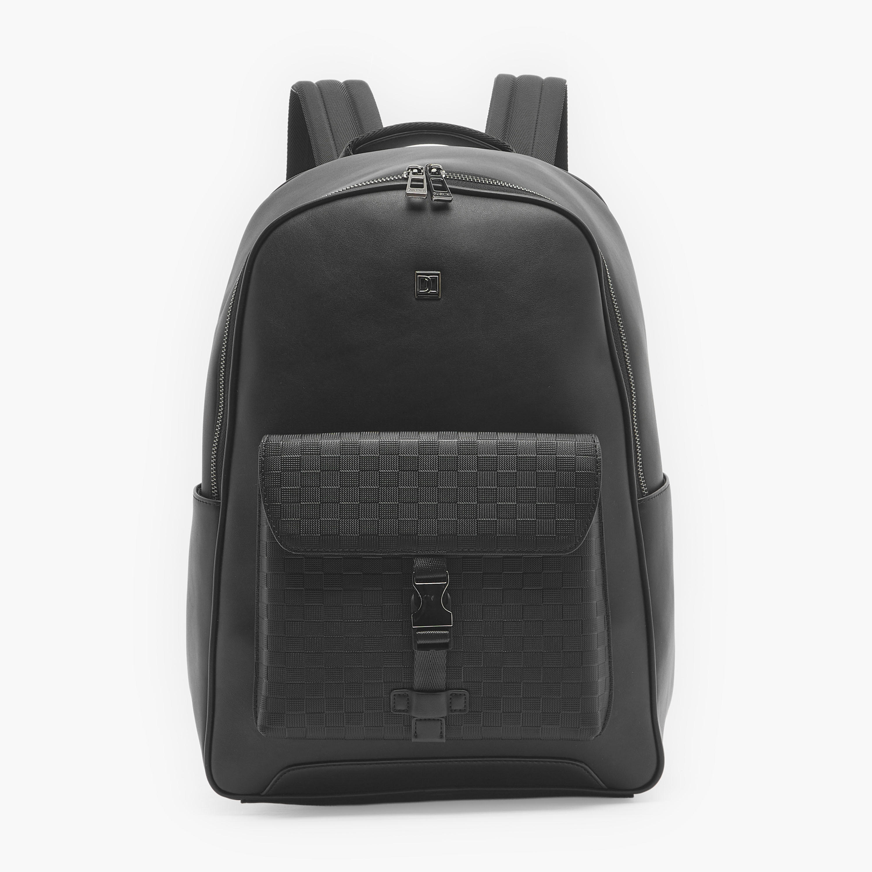 Duchini Men Padded Shoulder Strap Backpack-men-bags-image-1
