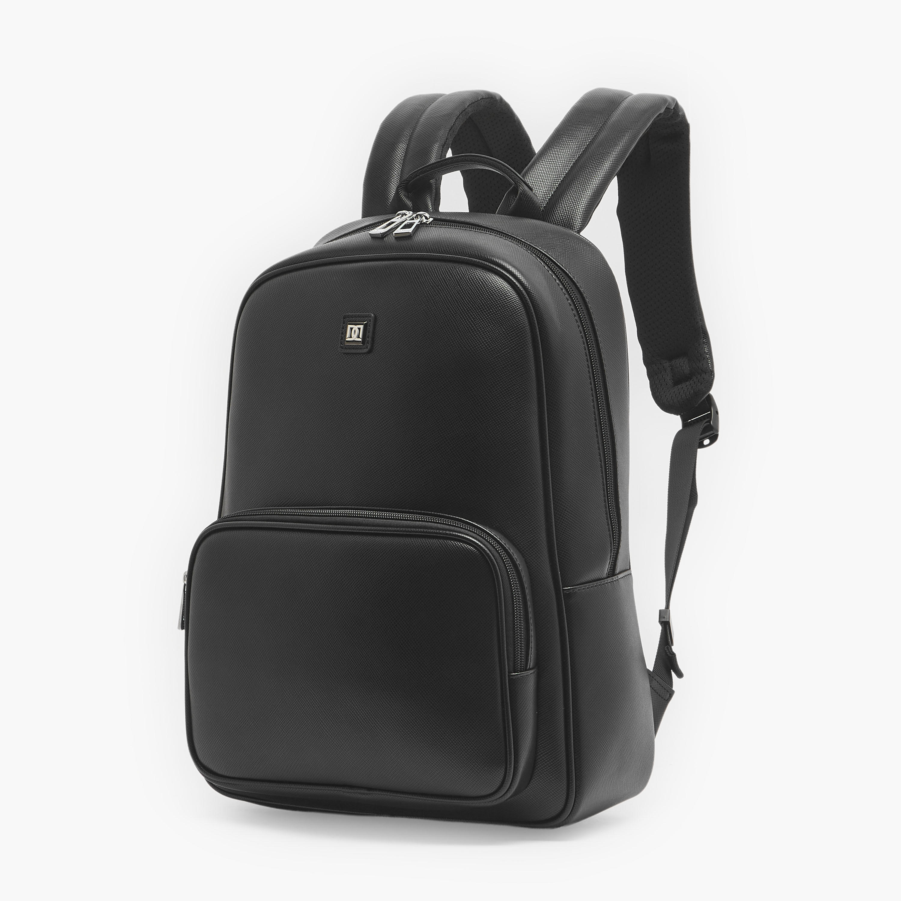 Duchini Men Padded Shoulder Strap Backpack-men-bags-image-2