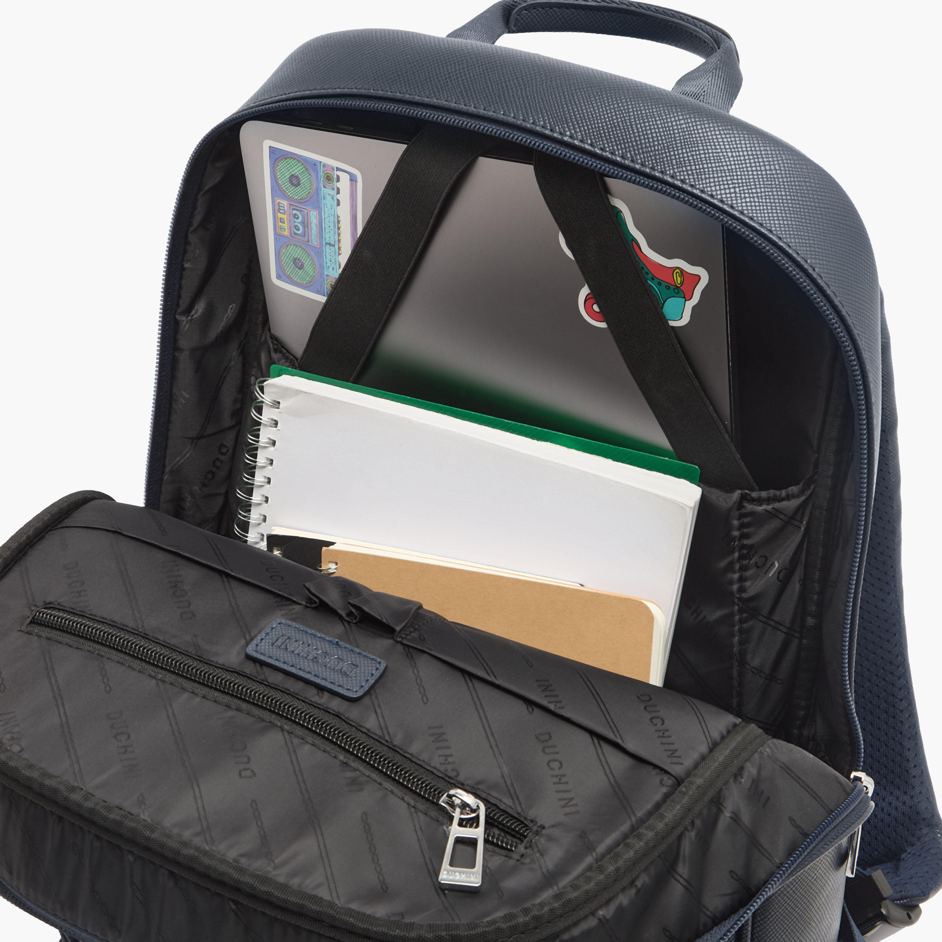 Duchini Men Padded Shoulder Strap Backpack-men-bags-image-7