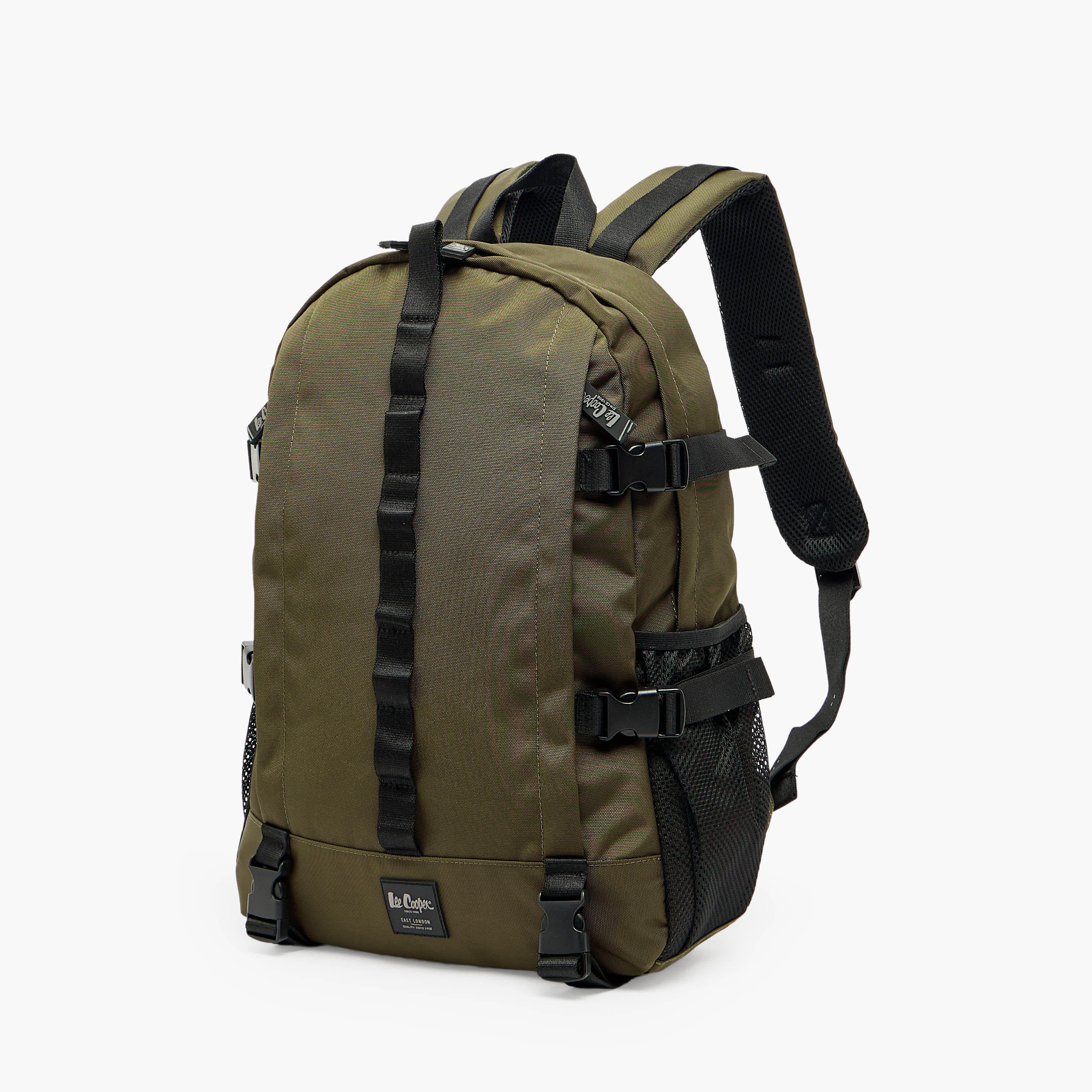 Lee Cooper Men Padded Shoulder Straps Backpack-men-bags-image-2