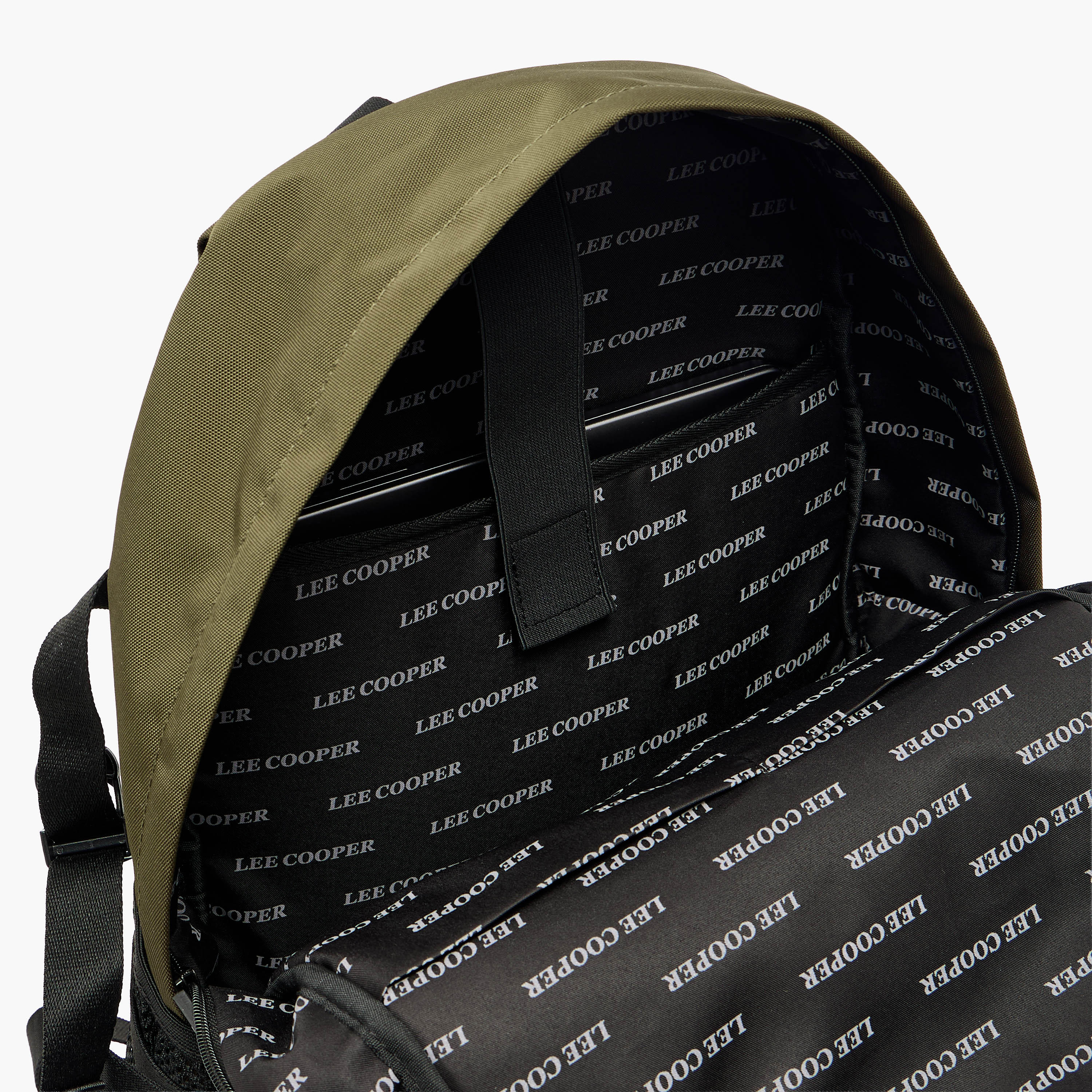 Lee Cooper Men Padded Shoulder Straps Backpack-men-bags-image-5