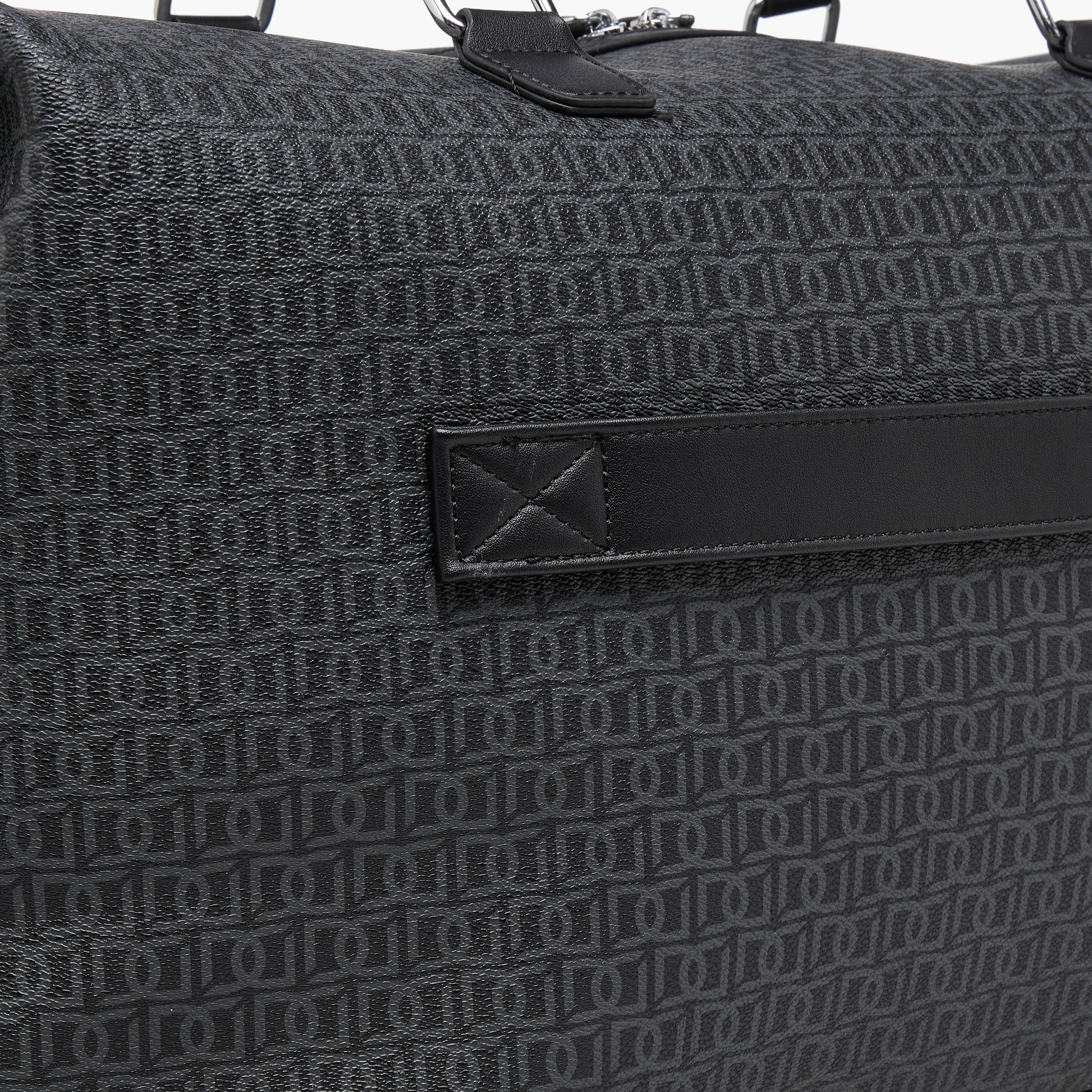 شنطة دافل بسحاب إغلاق وحزام قابل للفصل وطبعات مونوجرام من دوتشيني-travel-luggagesandbags-dufflebags-image-6