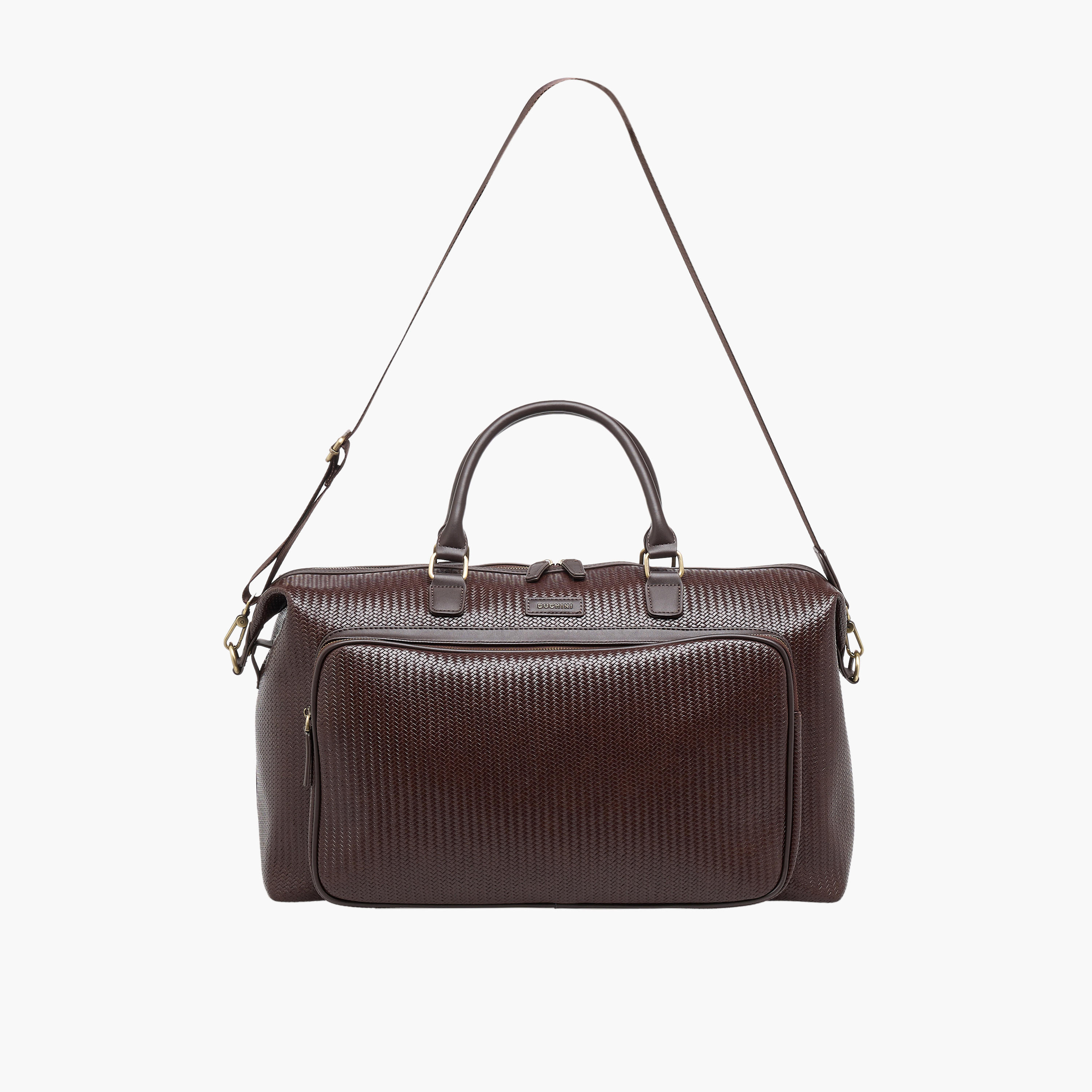 شنطة دافل بارزة الملمس بسحاب إغلاق وحزام قابل للفصل من دوتشيني-travel-luggagesandbags-dufflebags-image-2