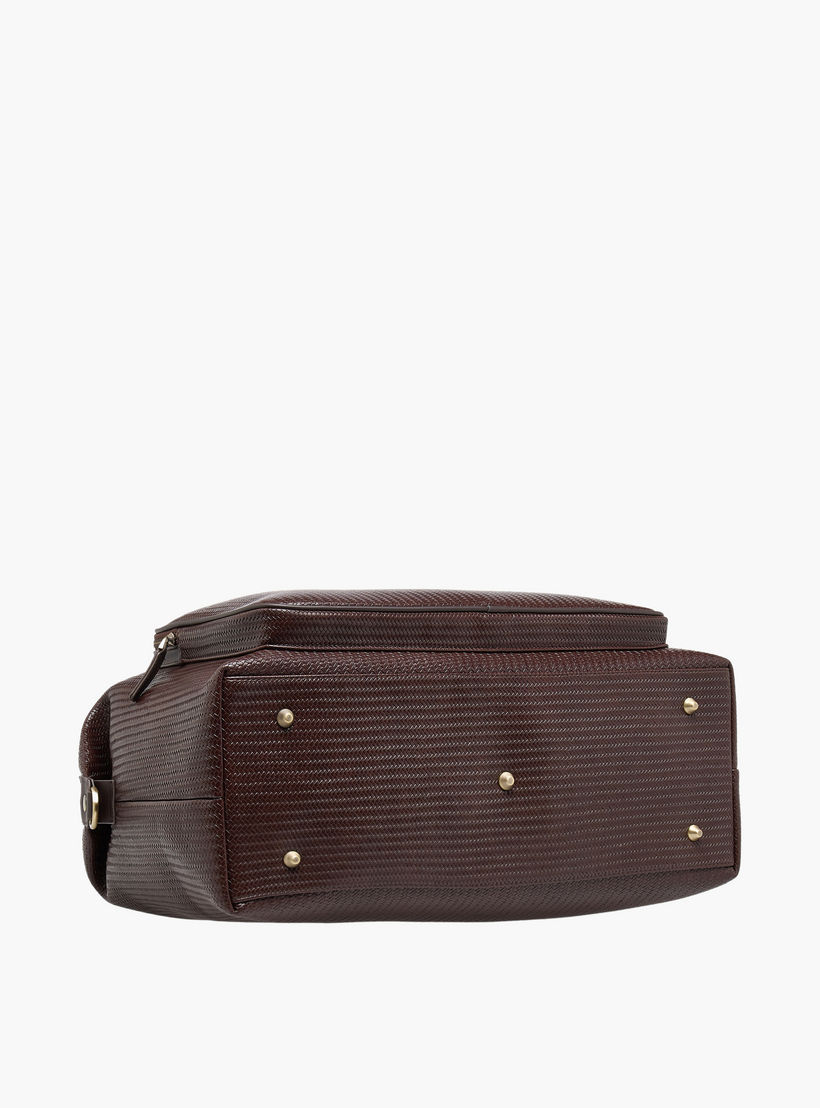 شنطة دافل بارزة الملمس بسحاب إغلاق وحزام قابل للفصل من دوتشيني-travel-luggagesandbags-dufflebags-image-7