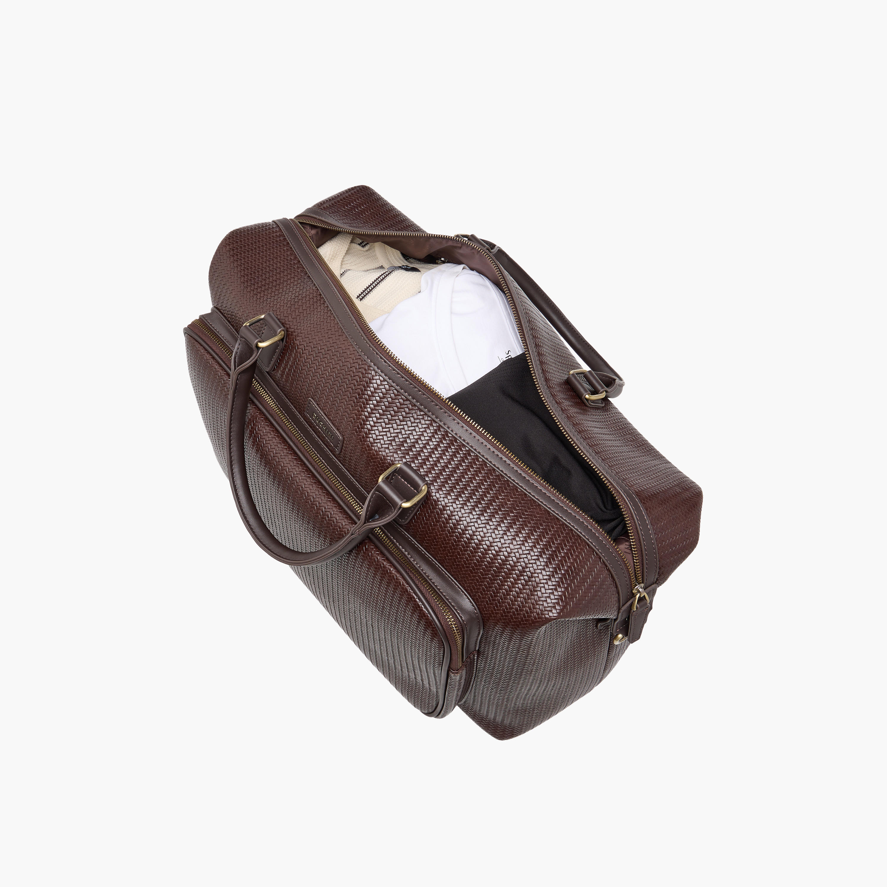 شنطة دافل بارزة الملمس بسحاب إغلاق وحزام قابل للفصل من دوتشيني-travel-luggagesandbags-dufflebags-image-8