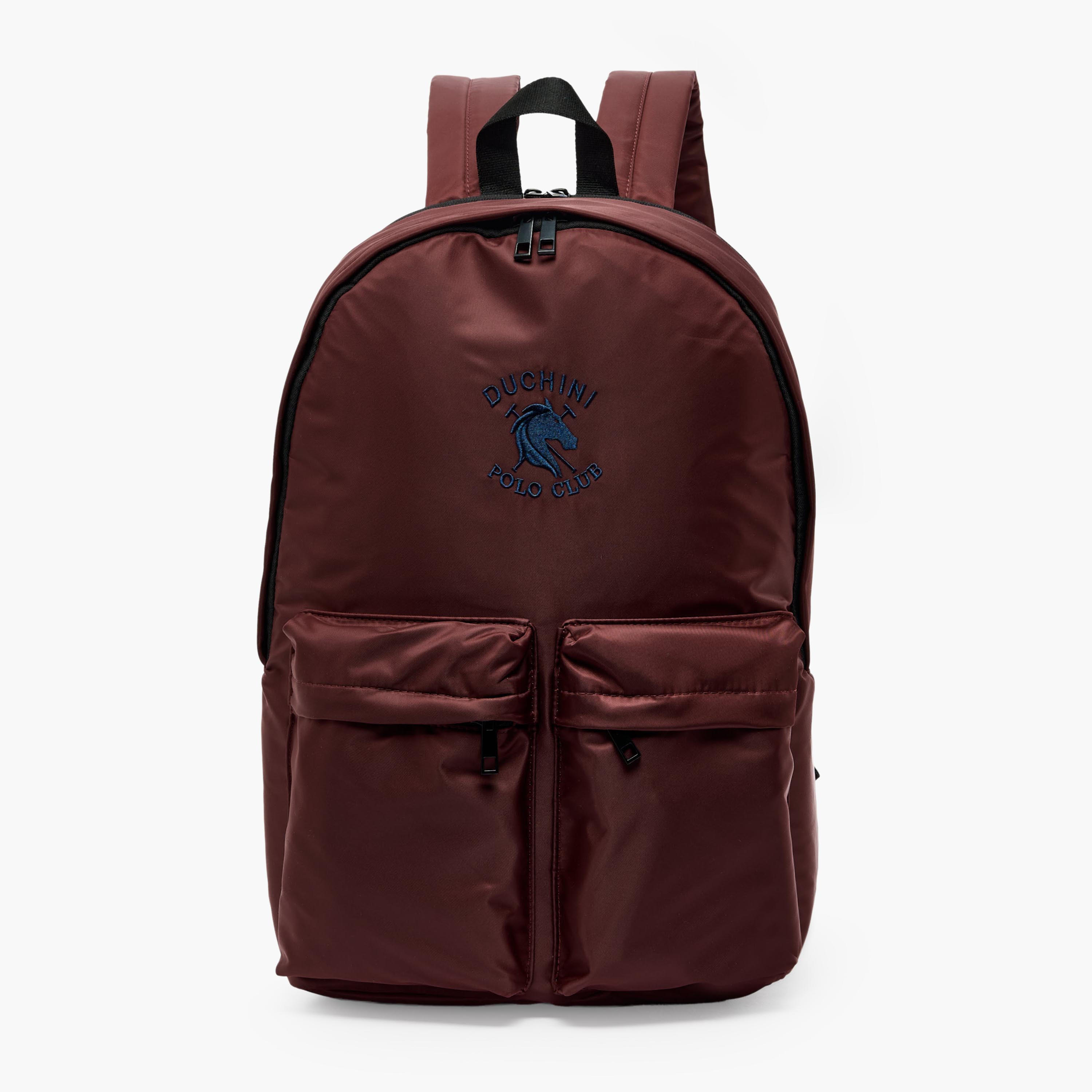 شنطة ظهر مطرزة بشعار للرجال من دوتشيني بولو كلب-men-bags-image-1
