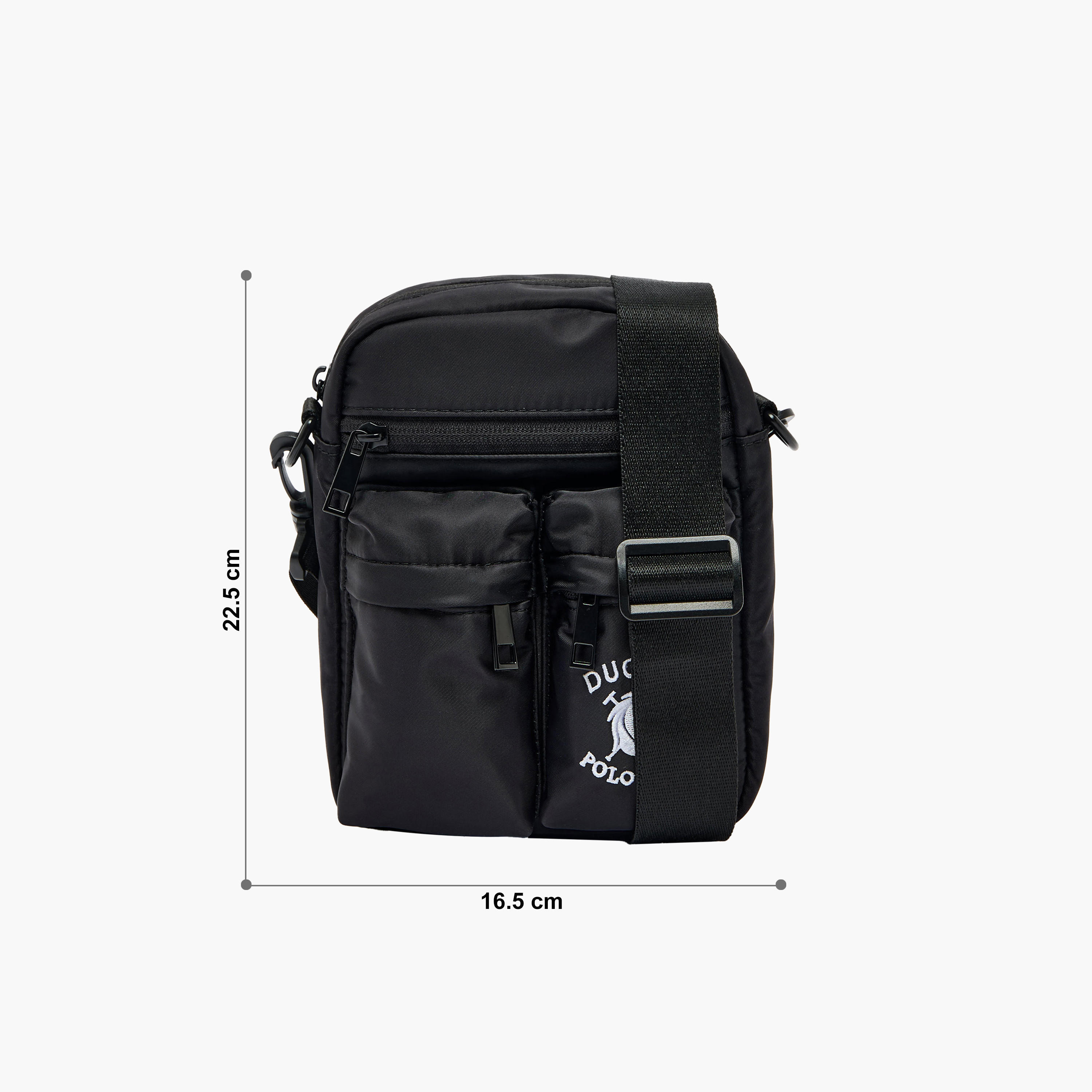 Duchini Polo Club Men Adjustable Strap Crossbody Bag-travel-accessories-image-2