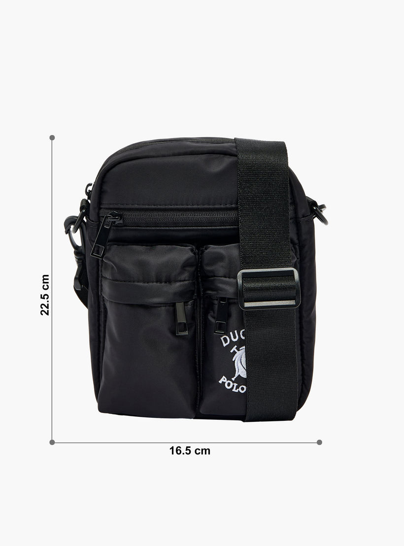 Duchini Polo Club Men Adjustable Strap Crossbody Bag-travel-accessories-image-2