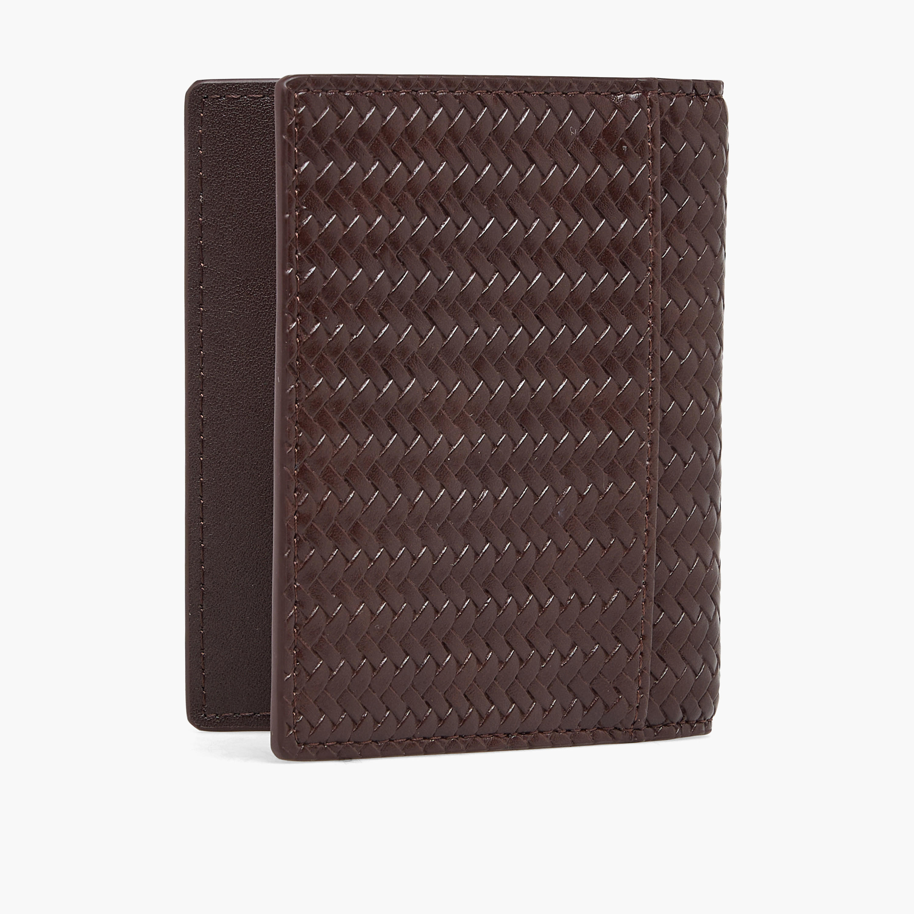 Duchini Men Chevron Textured Card Holder-men-beltsandwallets-wallets-image-2