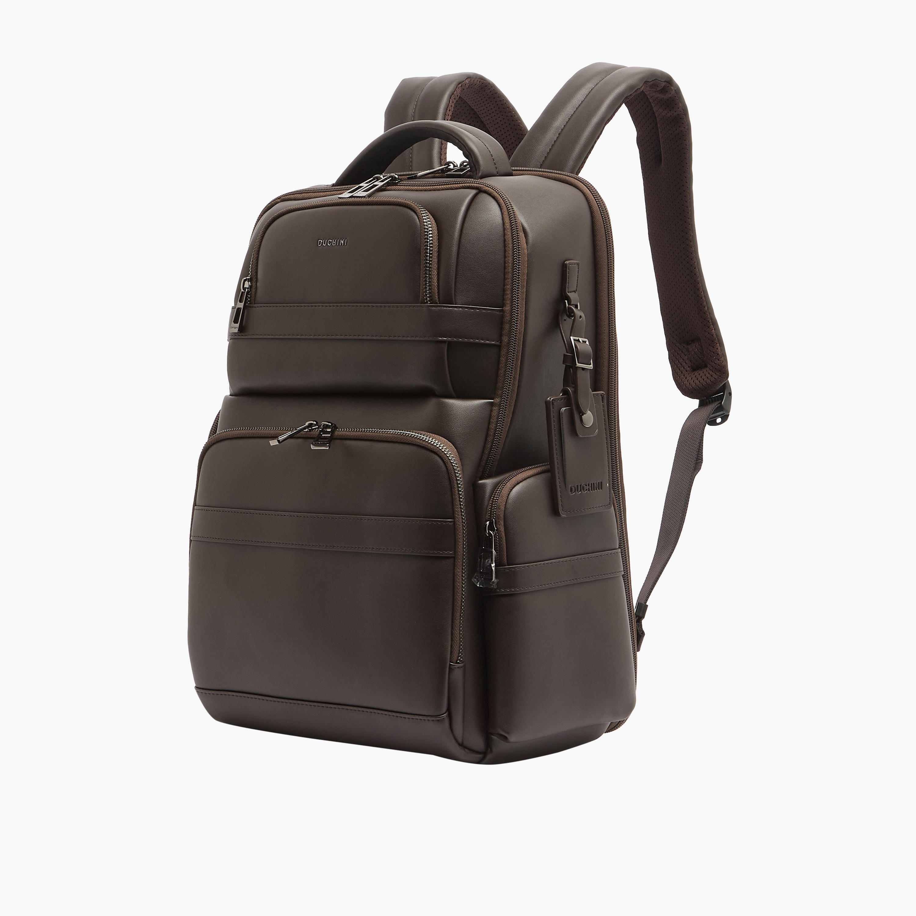 شنطة ظهر سادة بأحزمة قابلة للتعديل وسحاب إغلاق من دوتشيني - 31x43x17 سم-travel-luggagesandbags-backpacks-image-2