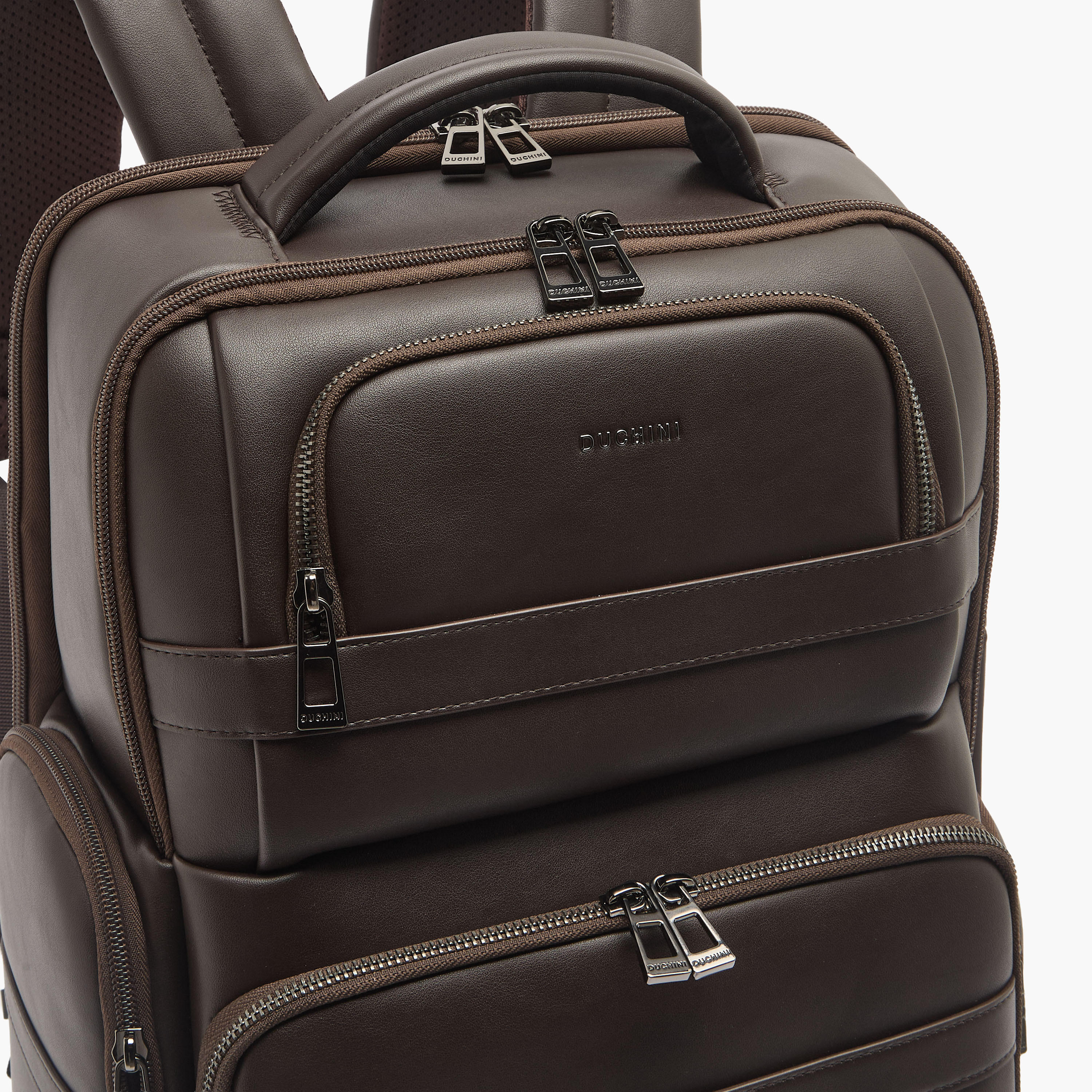 شنطة ظهر سادة بأحزمة قابلة للتعديل وسحاب إغلاق من دوتشيني - 31x43x17 سم-travel-luggagesandbags-backpacks-image-4