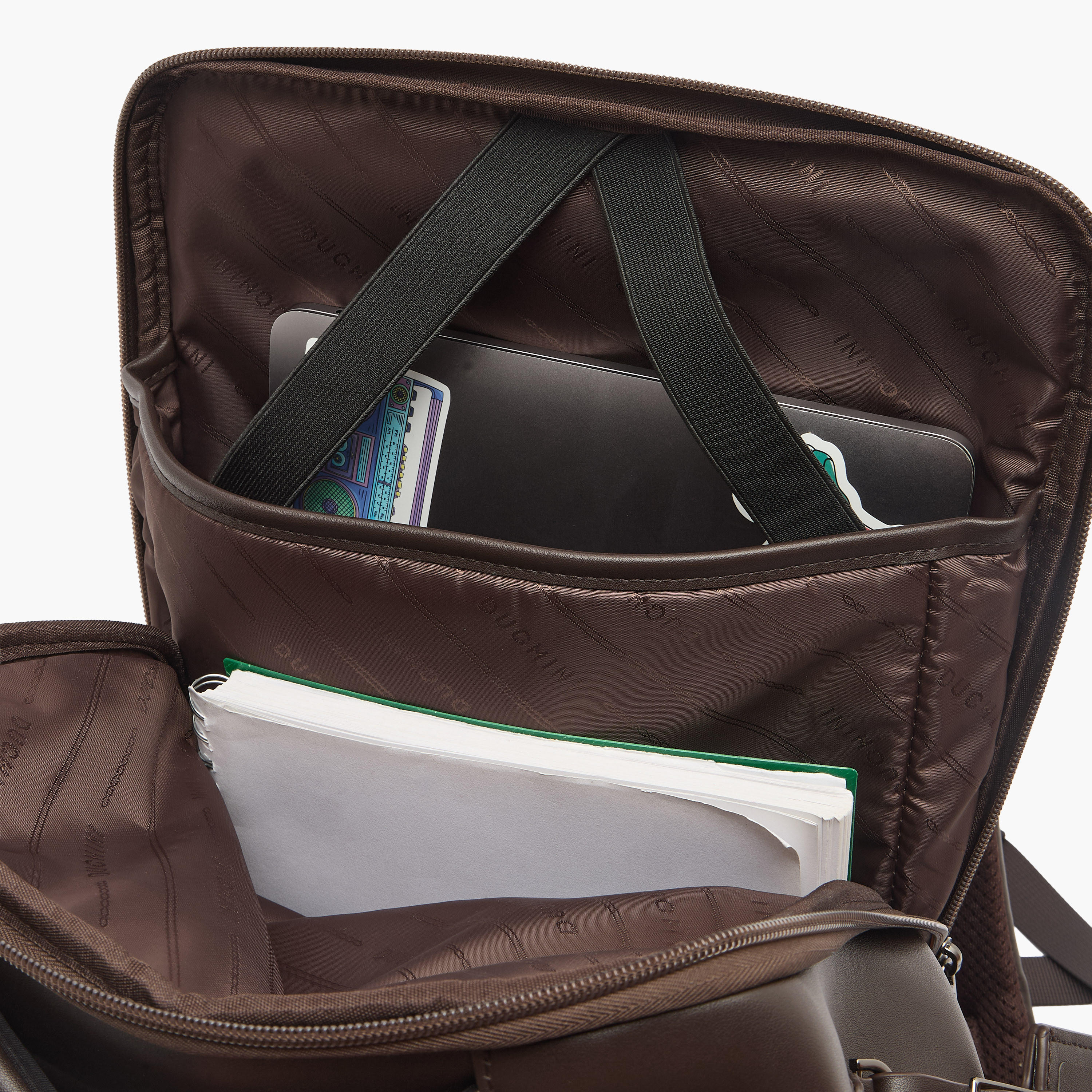 شنطة ظهر سادة بأحزمة قابلة للتعديل وسحاب إغلاق من دوتشيني - 31x43x17 سم-travel-luggagesandbags-backpacks-image-8