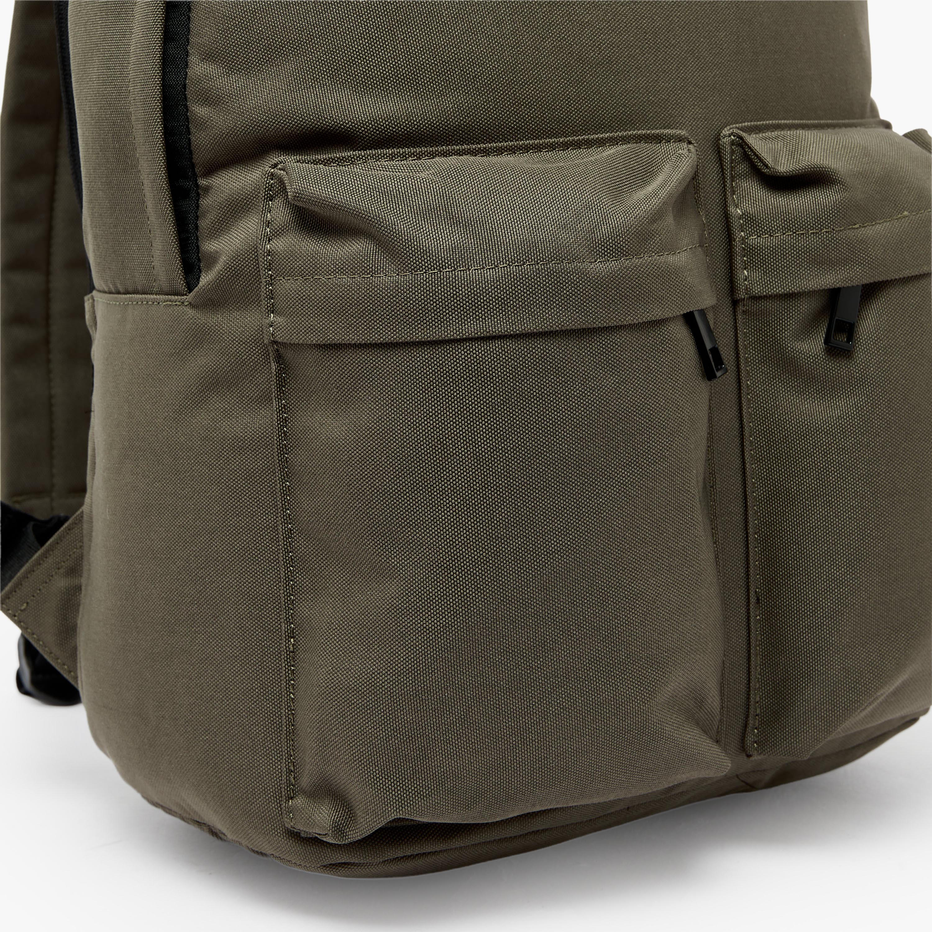 Duchini Polo Club Men Adjustable Straps Canvas Backpack-men-bags-image-4