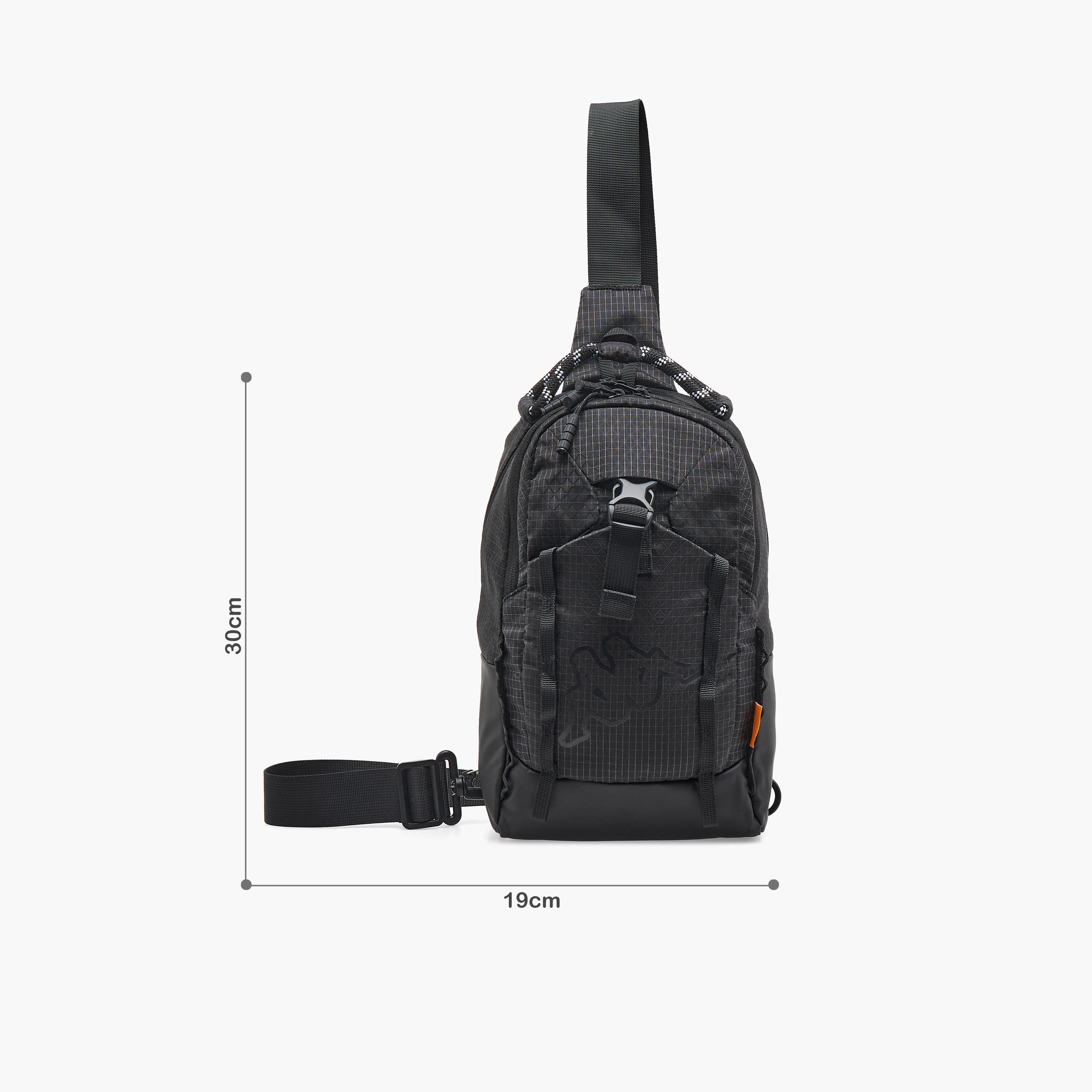 شنطة ظهر بحزام وطبعات من كابا - 30x19x9 سم-travel-accessories-image-10
