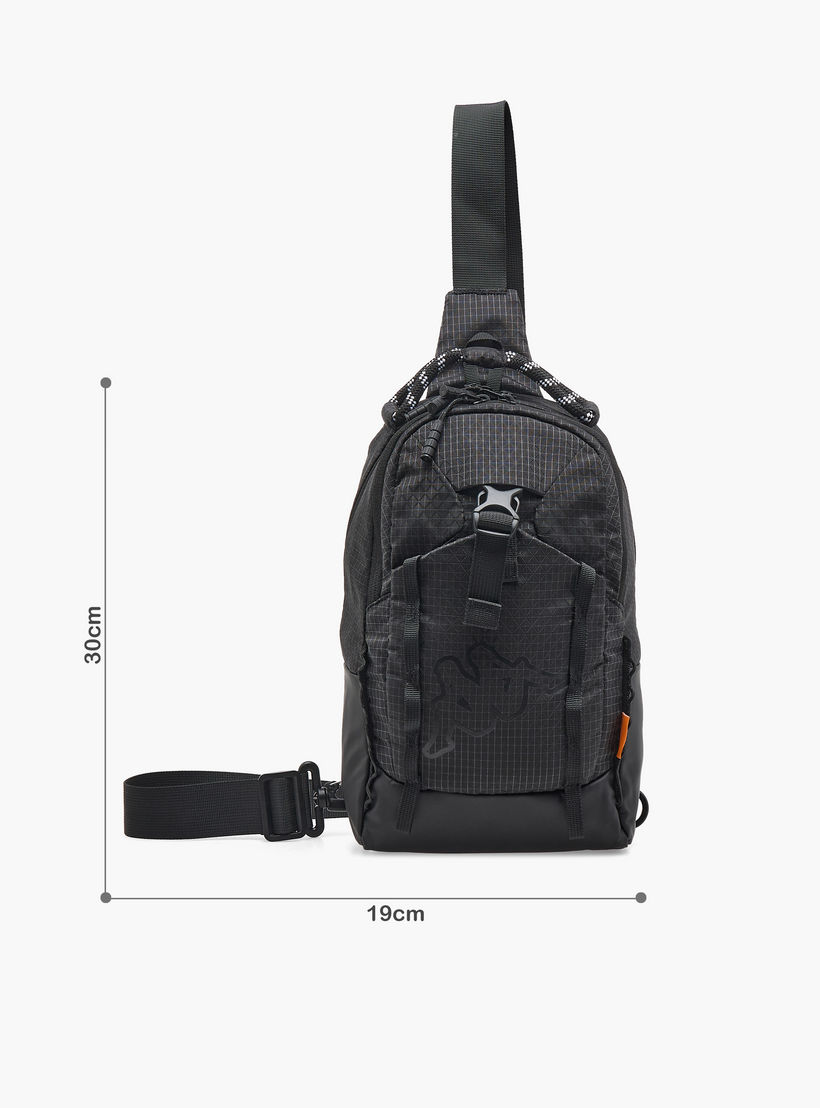 شنطة ظهر بحزام وطبعات من كابا - 30x19x9 سم-travel-accessories-image-10