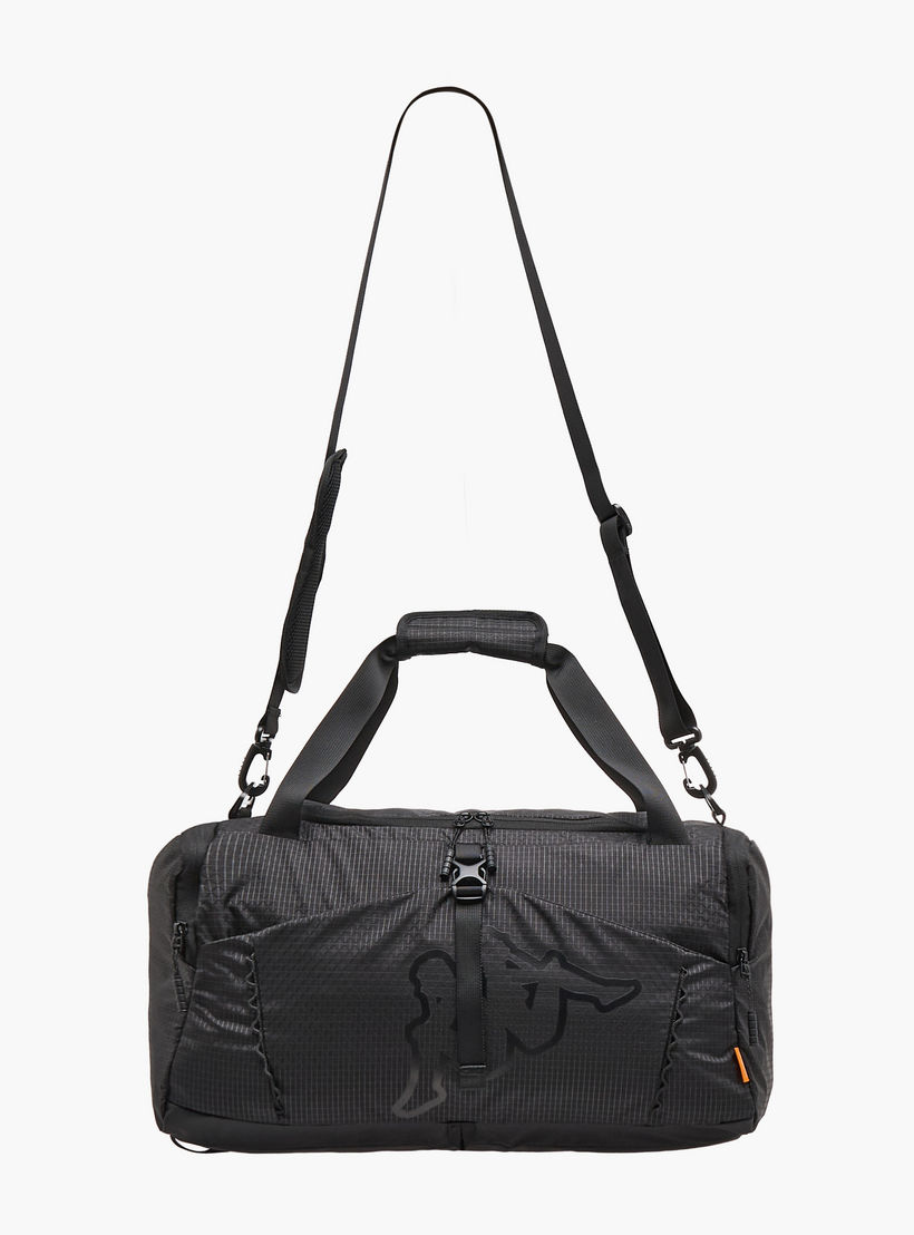 Kappa Printed Duffle Bag with Zip Closure and Detachable Strap-travel-luggagesandbags-dufflebags-image-2