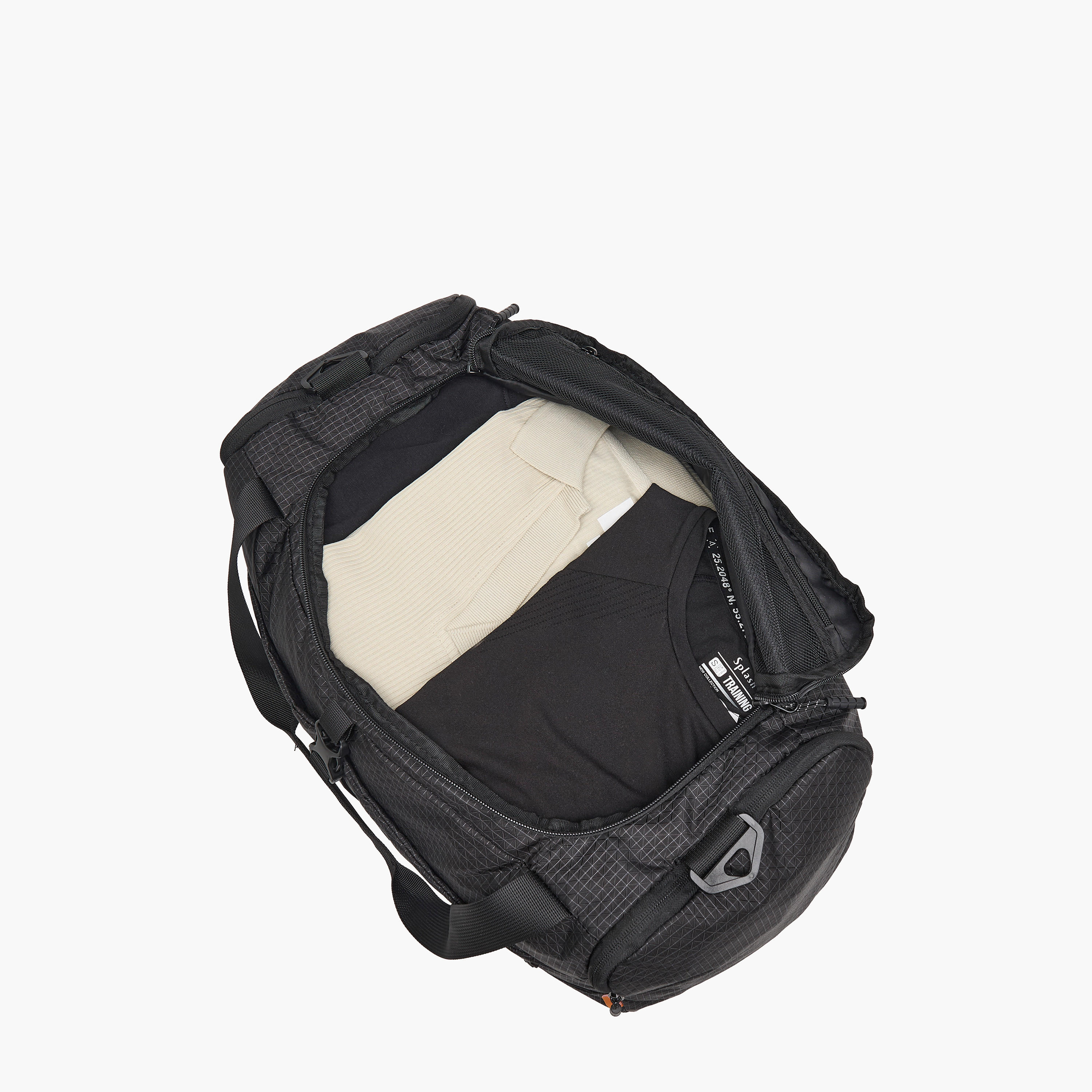 Kappa Printed Duffle Bag with Zip Closure and Detachable Strap-travel-luggagesandbags-dufflebags-image-9