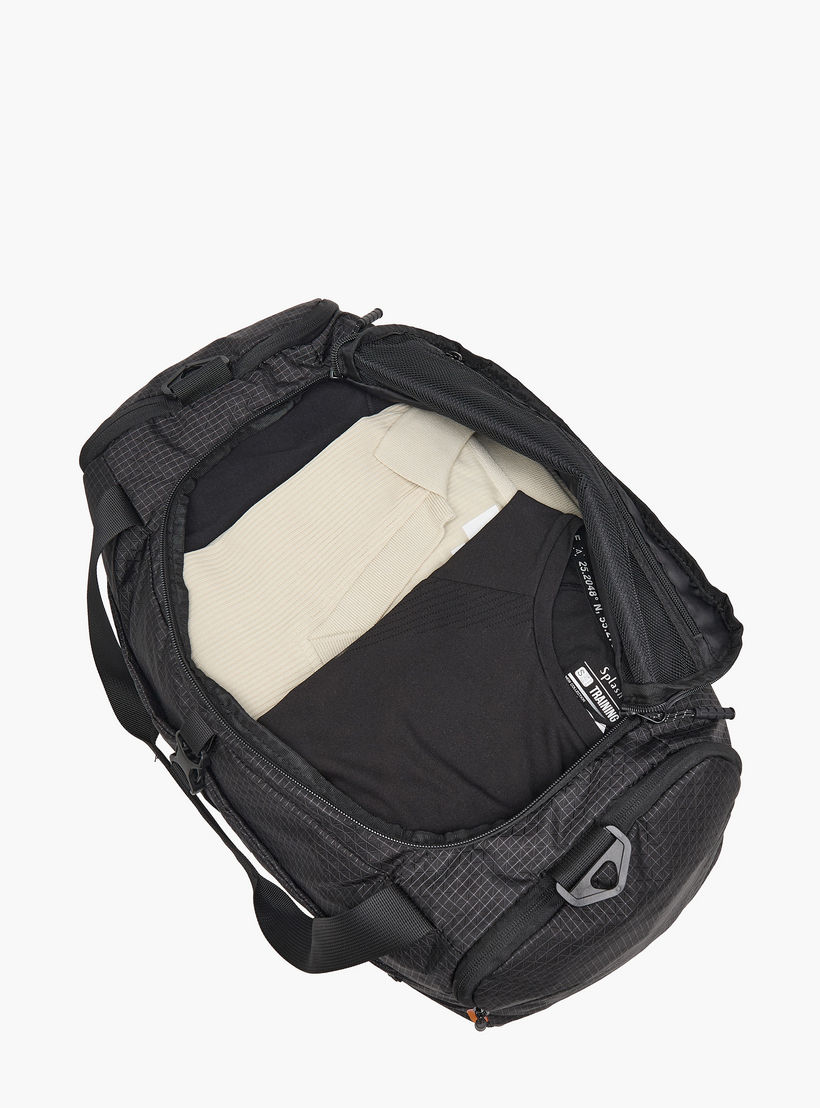 Kappa Printed Duffle Bag with Zip Closure and Detachable Strap-travel-luggagesandbags-dufflebags-image-9