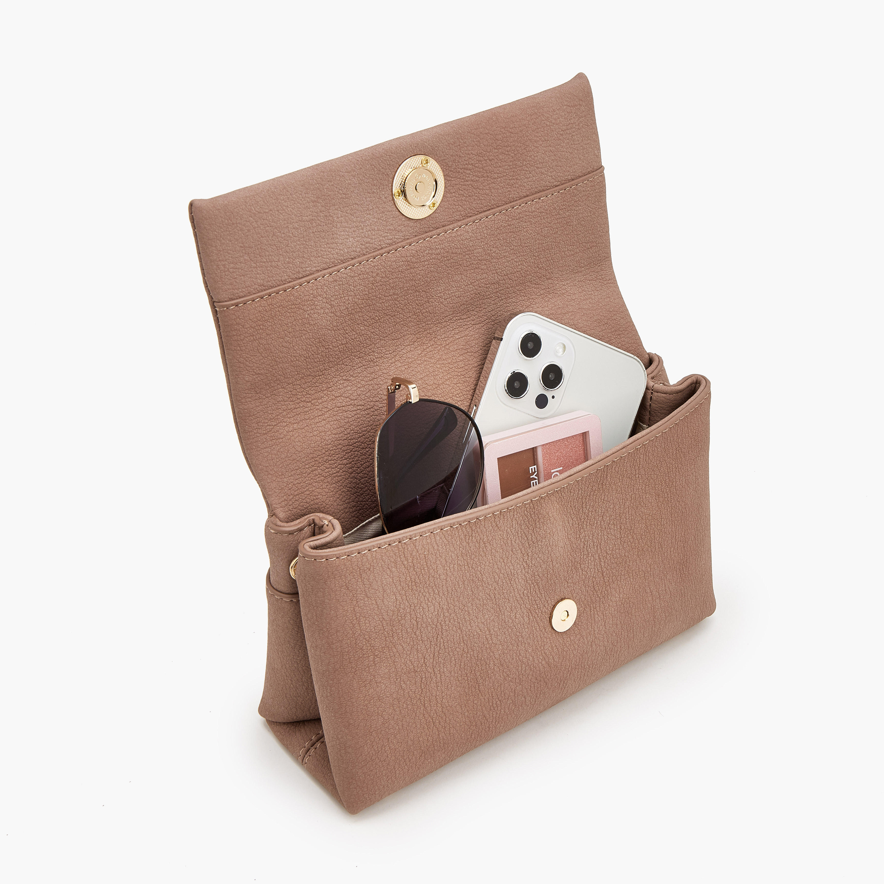 حقيبة كتف بارزة الملمس بحزام قابل للتعديل من لي كونفورت-women-bagsandwallets-handbags-image-7