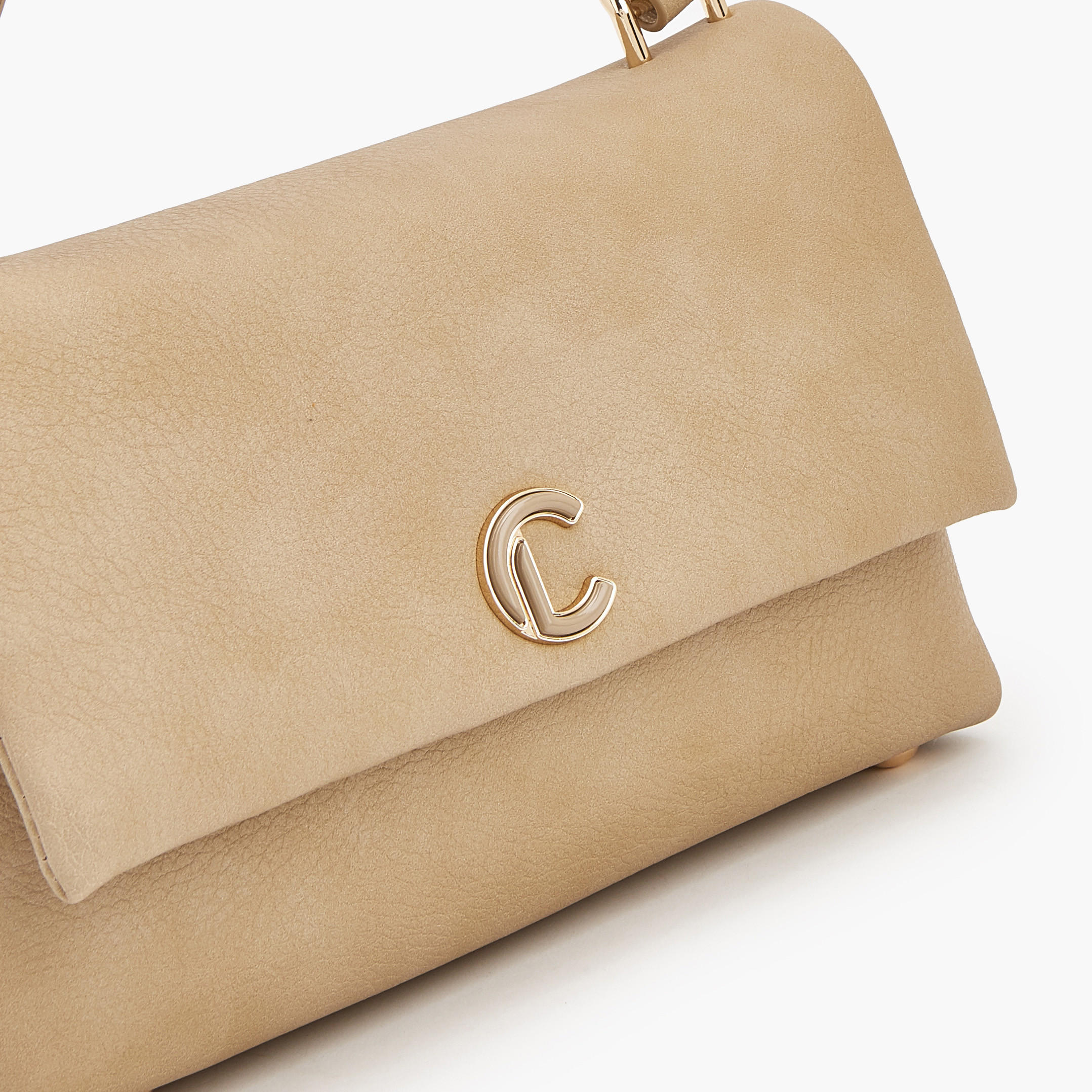 حقيبة كتف بارزة الملمس بحزام قابل للتعديل من لي كونفورت-women-bagsandwallets-handbags-image-3
