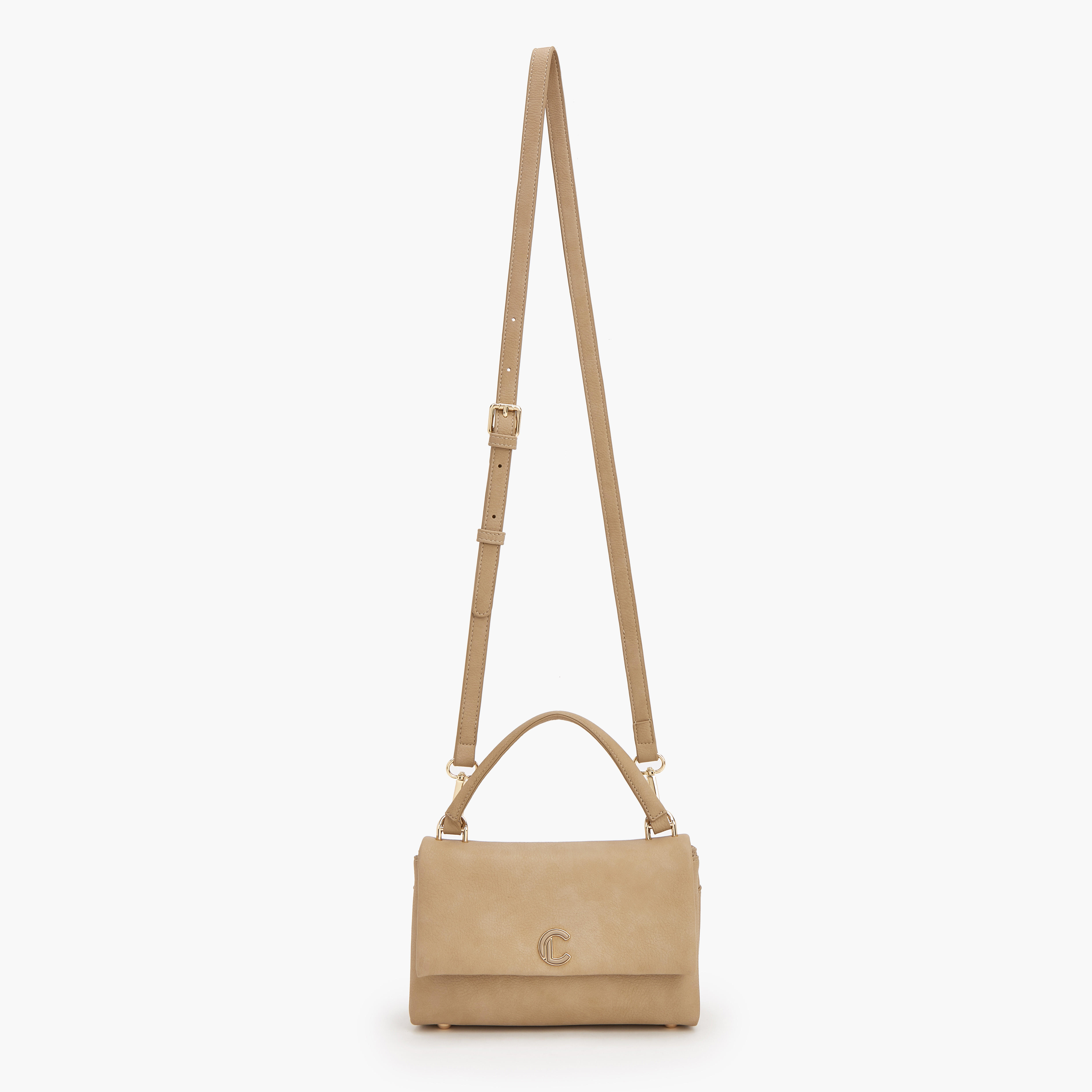 حقيبة كتف بارزة الملمس بحزام قابل للتعديل من لي كونفورت-women-bagsandwallets-handbags-image-5