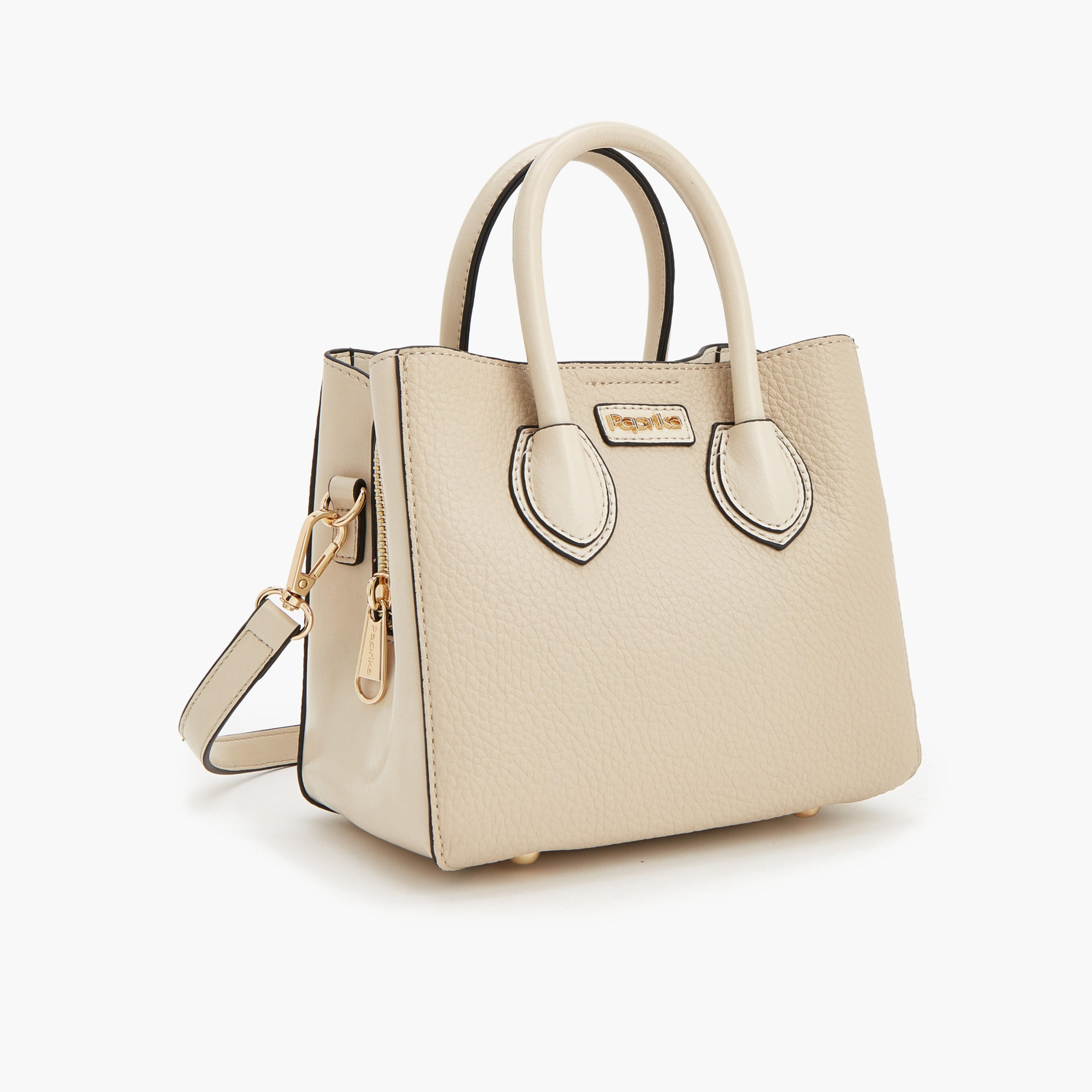 Paprika Textured Crossbody Bag with Detachable Strap-women-bagsandwallets-handbags-image-2