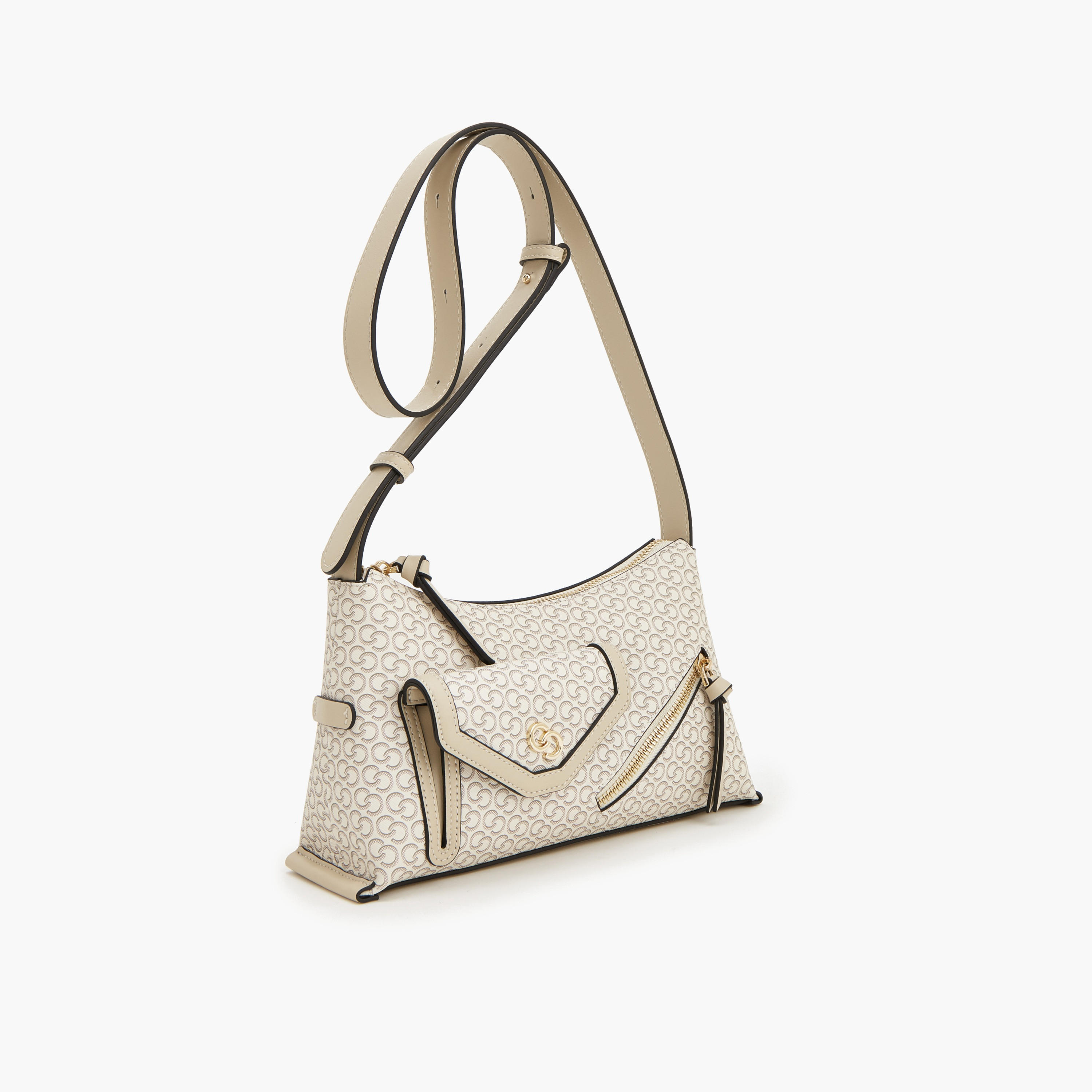 شنط كروس بودي بسحاب إغلاق وطبعات مونوجرام من سيليست-women-bagsandwallets-handbags-image-2