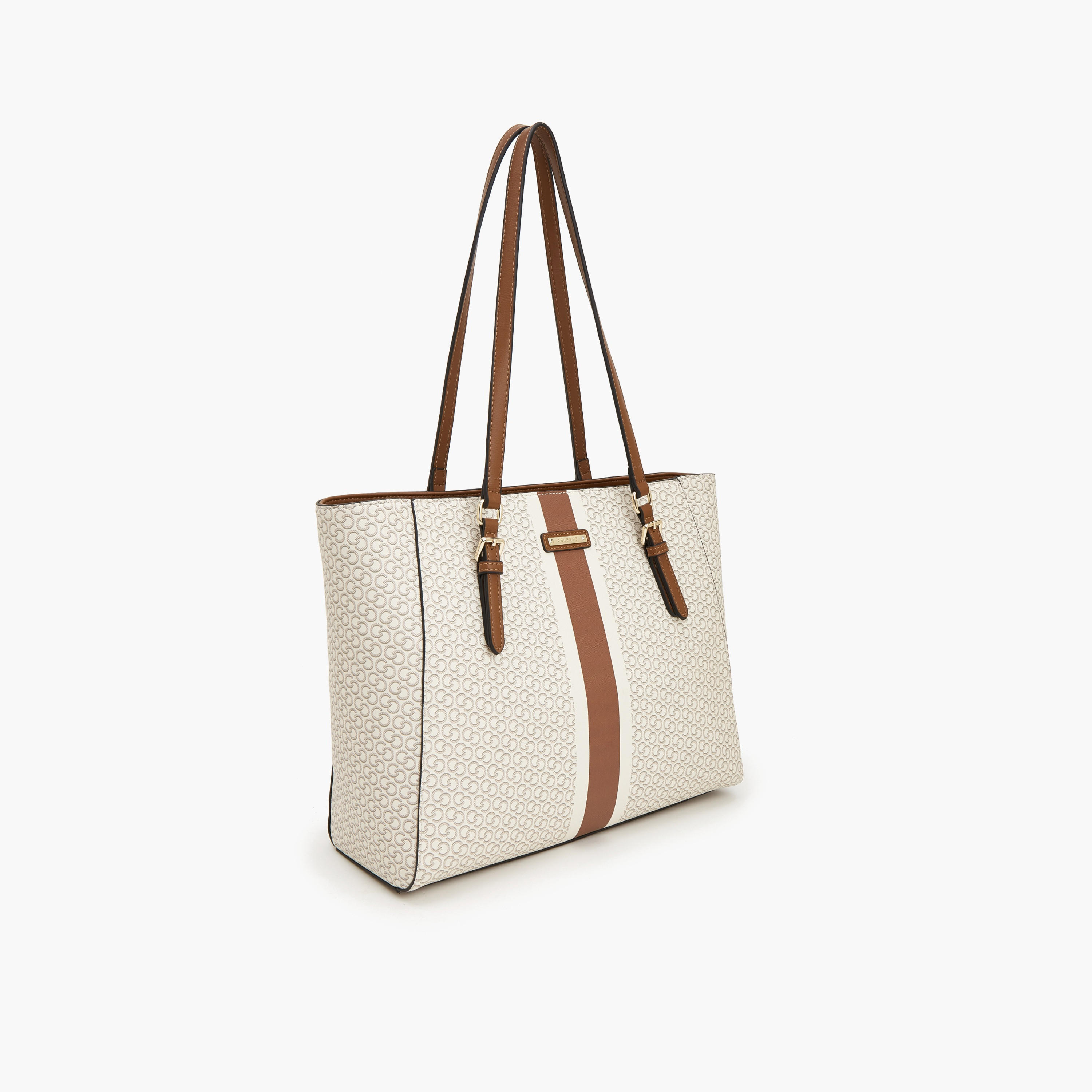 شنطة توتي بسحاب إغلاق وطبعات مونوجرام من سيليست-women-bagsandwallets-handbags-image-3