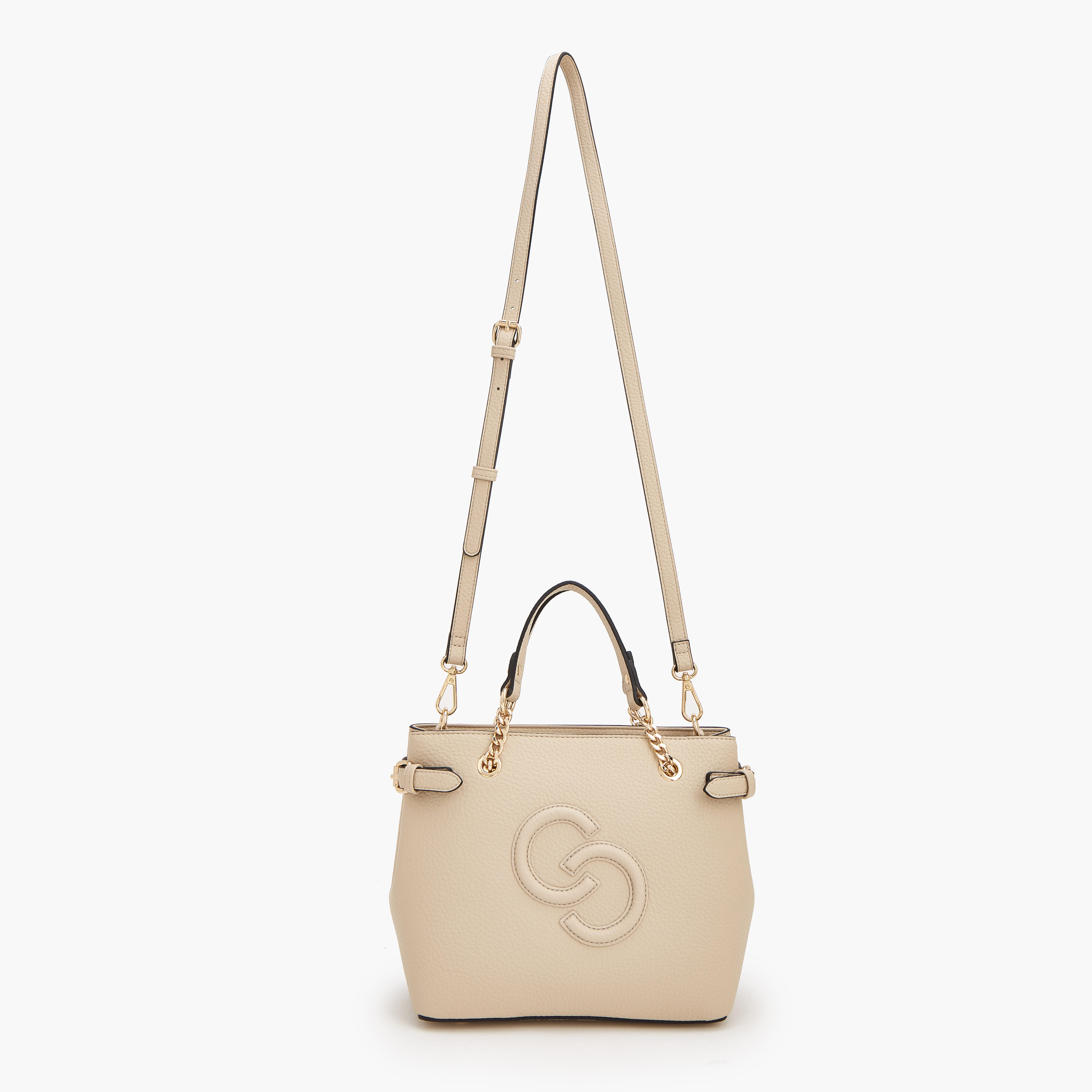 حقيبة يد بنقشات بارزة وحزام قابل للفصل من سيليست-women-bagsandwallets-handbags-image-5
