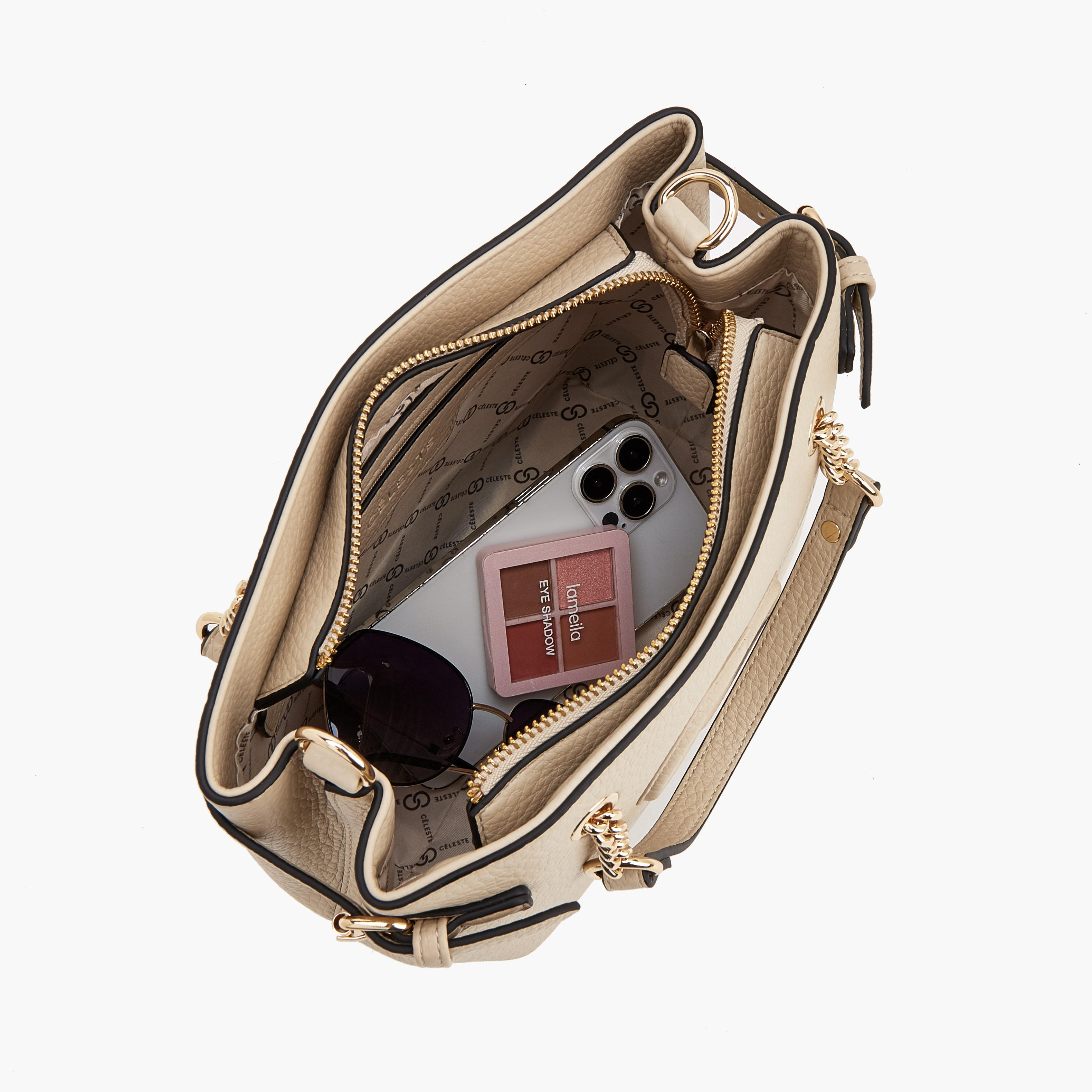 حقيبة يد بنقشات بارزة وحزام قابل للفصل من سيليست-women-bagsandwallets-handbags-image-7