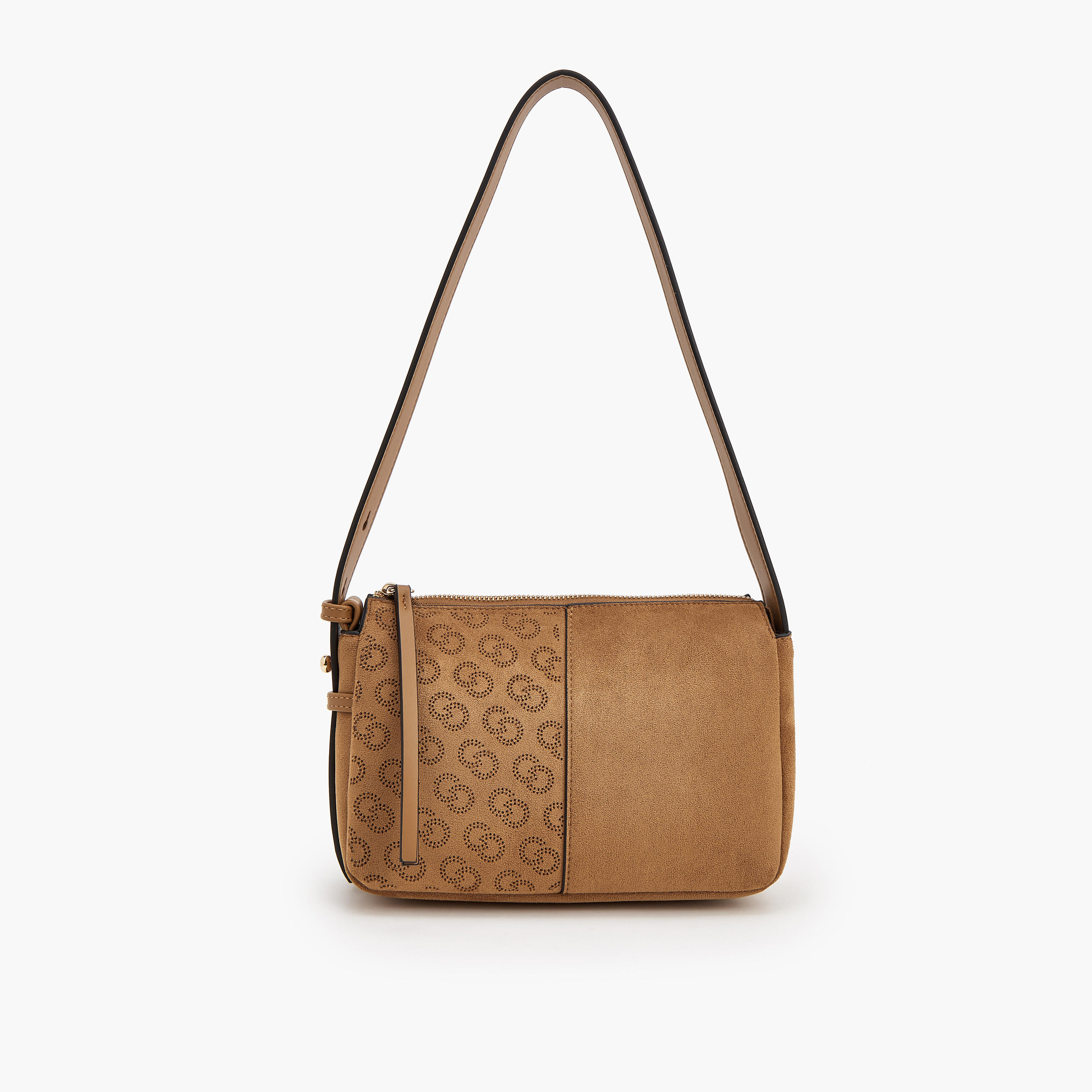 حقيبة كتف شمواه بتفاصيل شعار من سيليست-women-bagsandwallets-handbags-image-1