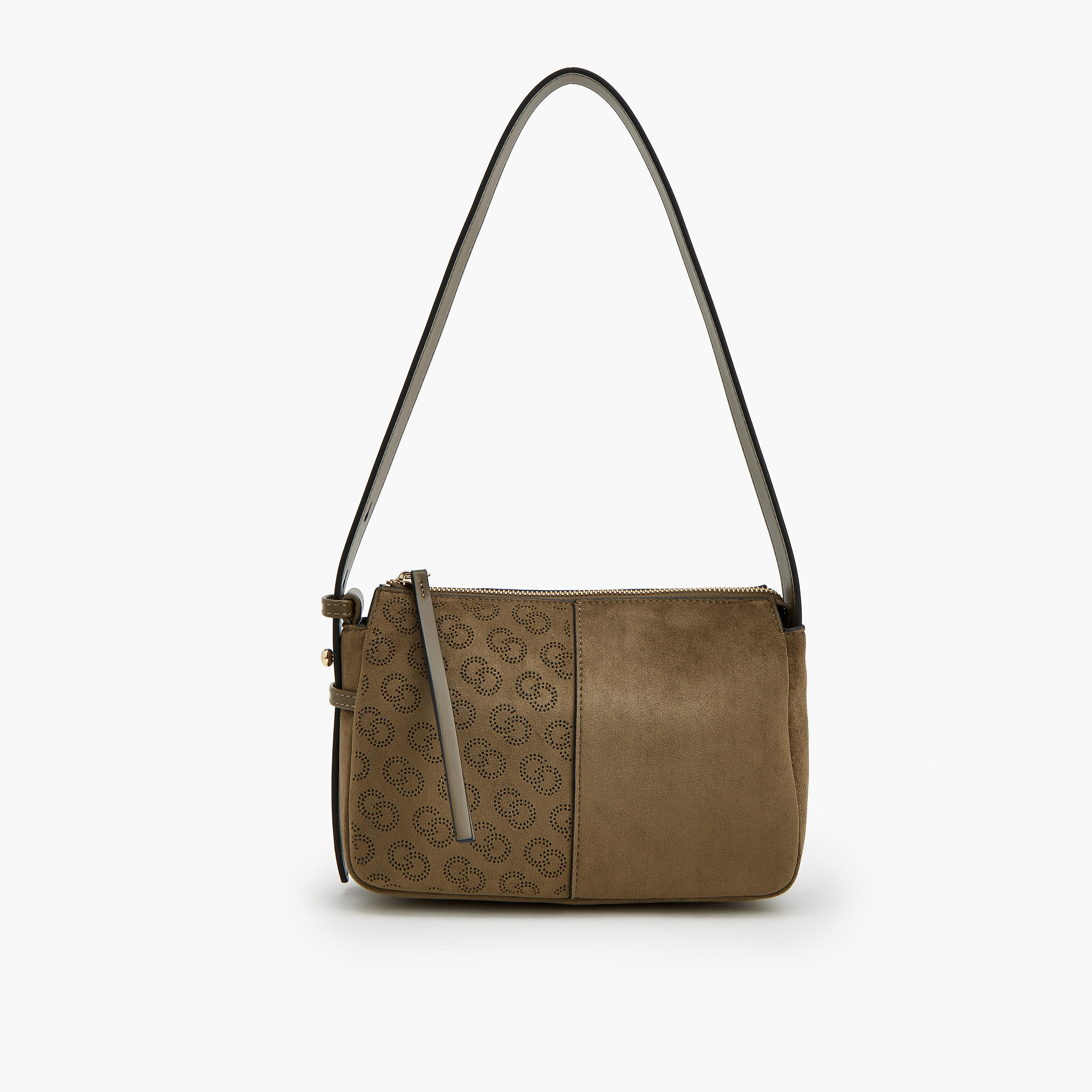 حقيبة كتف شمواه بتفاصيل شعار من سيليست-women-bagsandwallets-handbags-image-1