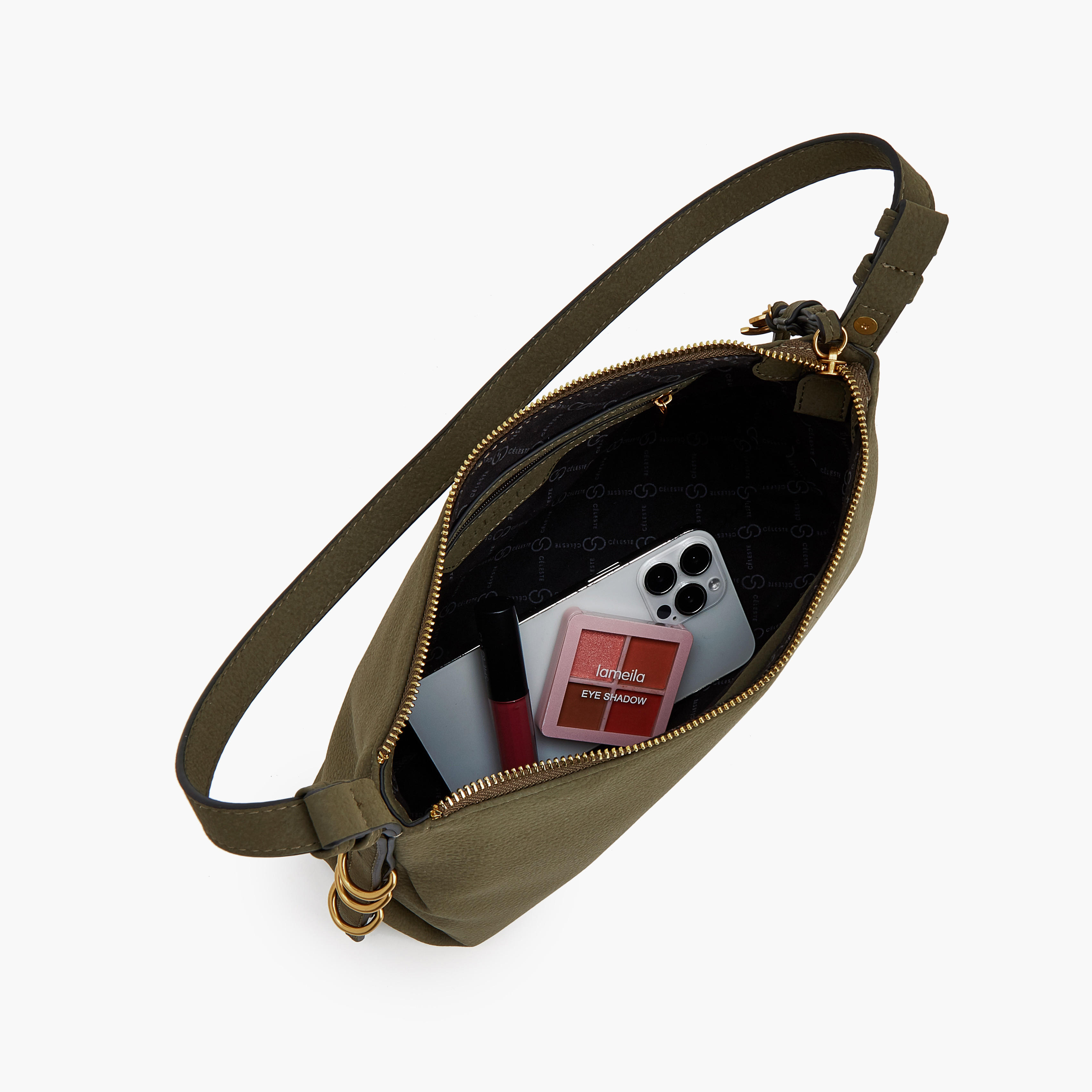 حقيبة كتف شمواه بتفاصيل معدنية من سيليست-women-bagsandwallets-handbags-image-7