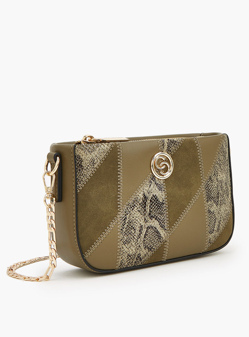 حقيبة كروس بارزة الملمس بحزام سلسلة من سيليست-women-bagsandwallets-handbags-image-2