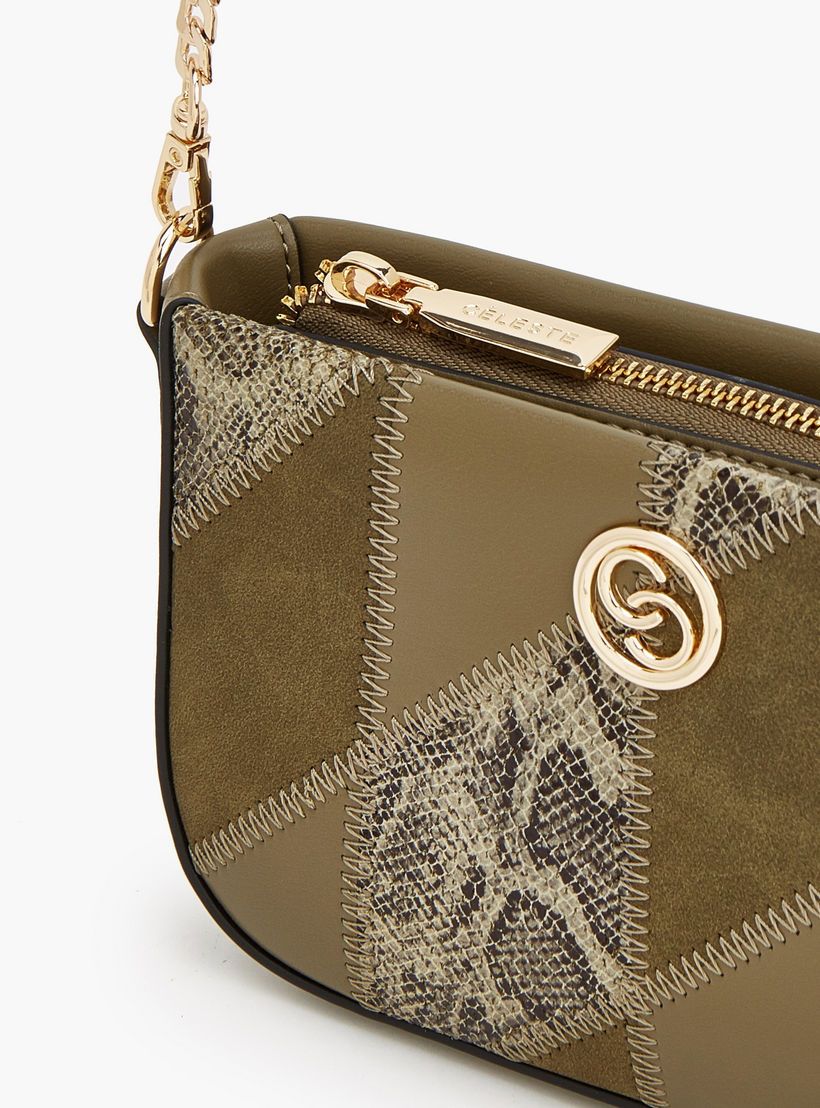 حقيبة كروس بارزة الملمس بحزام سلسلة من سيليست-women-bagsandwallets-handbags-image-6