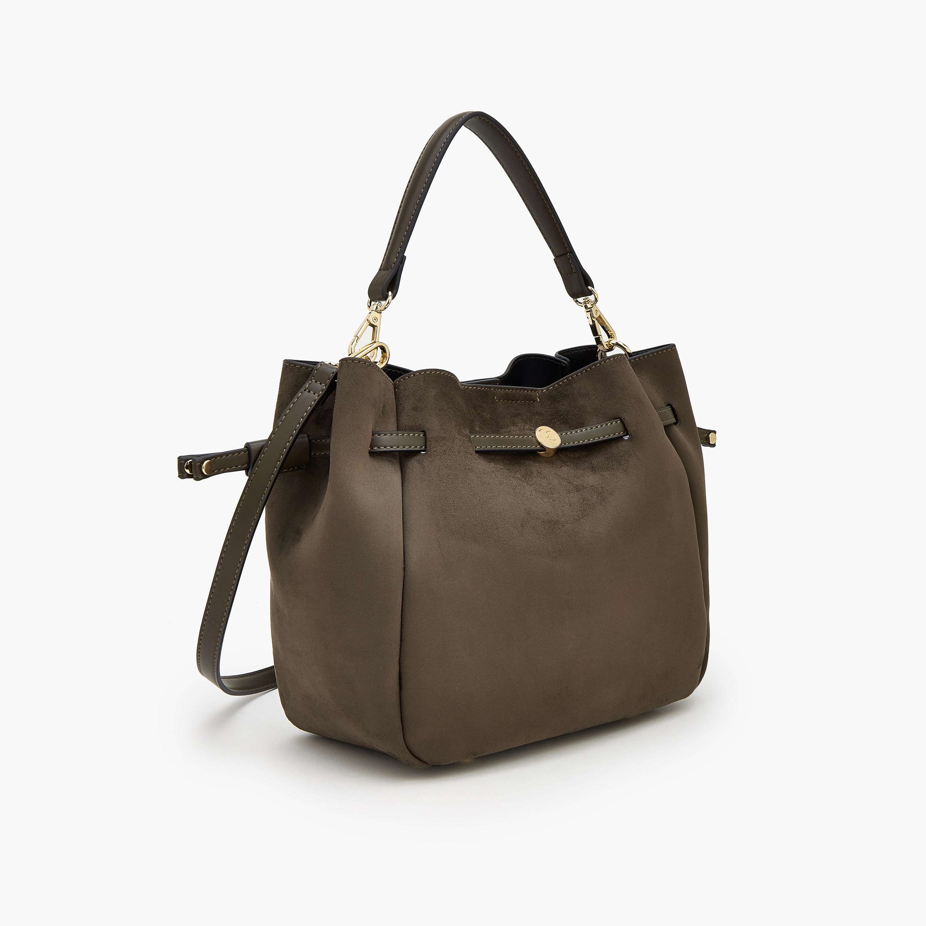 حقيبة باكيت شمواه بحزام قابل للفصل من سيليست-women-bagsandwallets-handbags-image-2