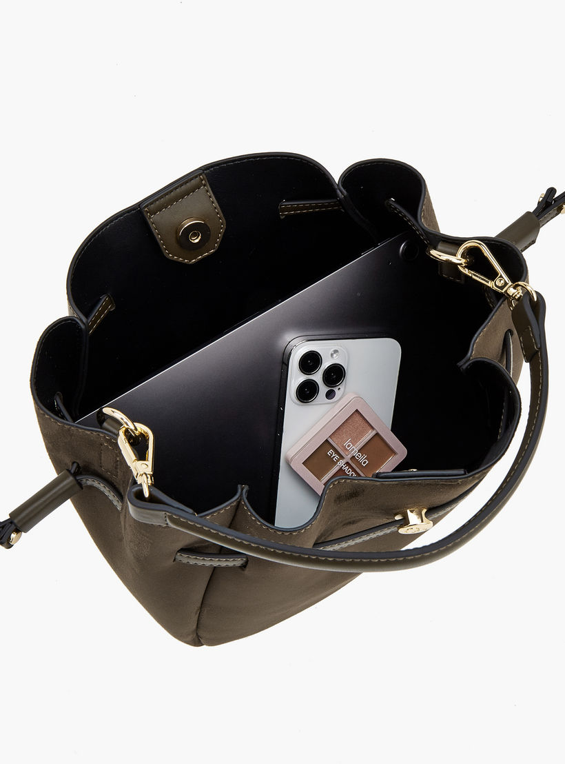 حقيبة باكيت شمواه بحزام قابل للفصل من سيليست-women-bagsandwallets-handbags-image-7