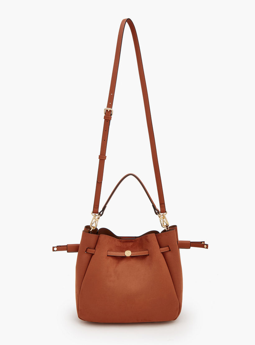 حقيبة باكيت شمواه بحزام قابل للفصل من سيليست-women-bagsandwallets-handbags-image-5