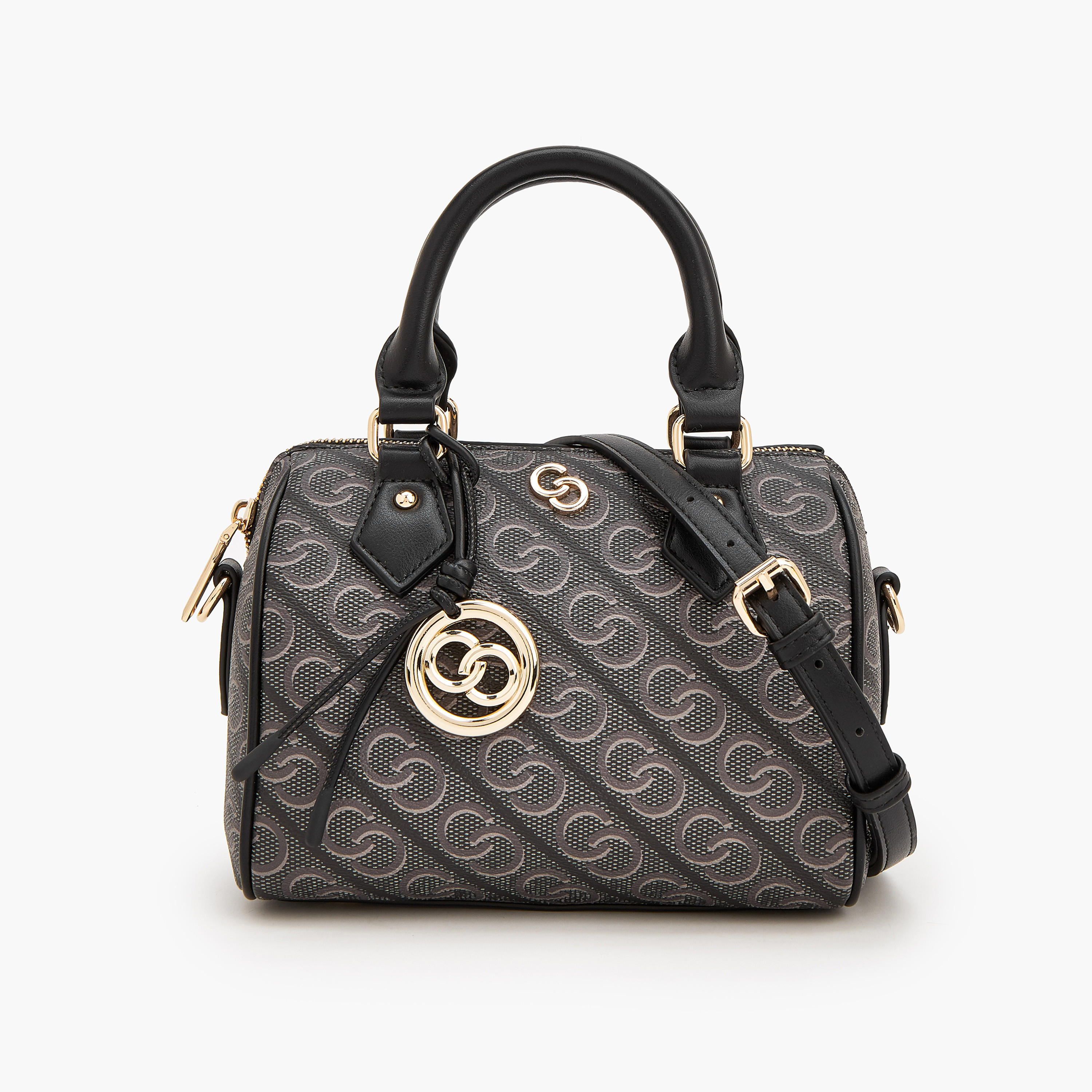 حقيبة بولر بحزام قابل للفصل وطبعات من سيليست-women-bagsandwallets-handbags-image-1