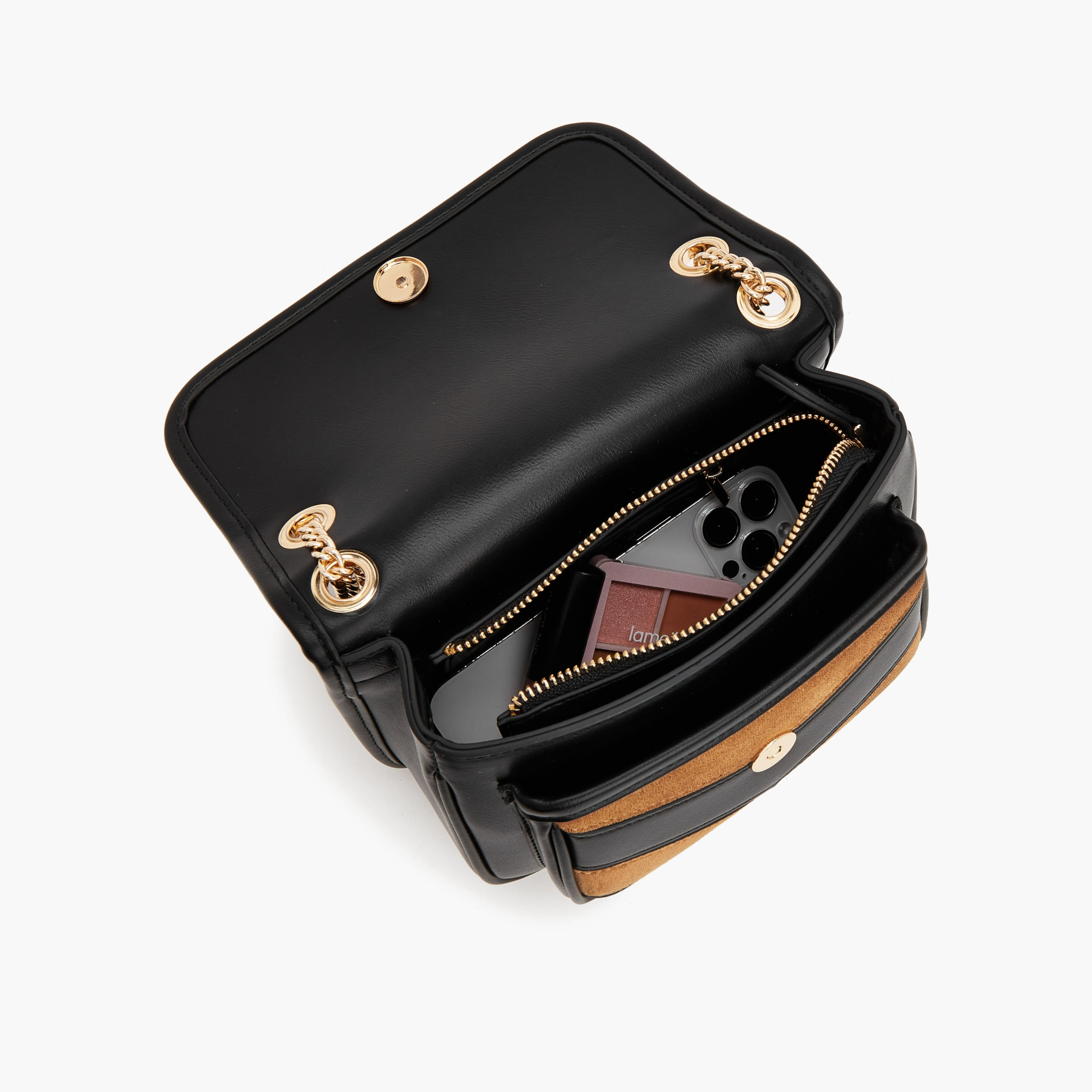 حقيبة كروس شيفرون شمواه بحزام سلسلة من سيليست-women-bagsandwallets-handbags-image-7