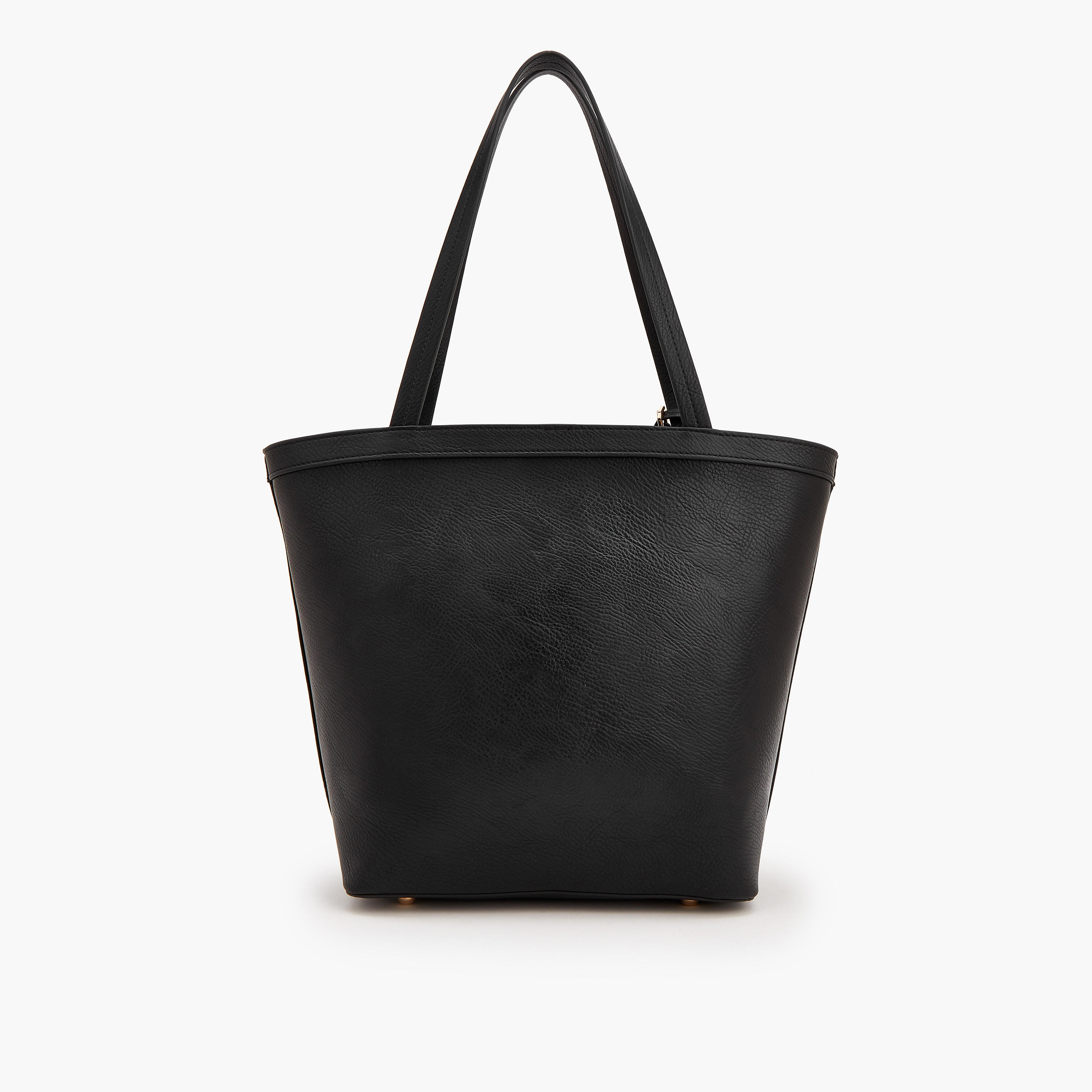 Le Confort Textured Tote Bag with Pouch-women-bagsandwallets-handbags-image-3