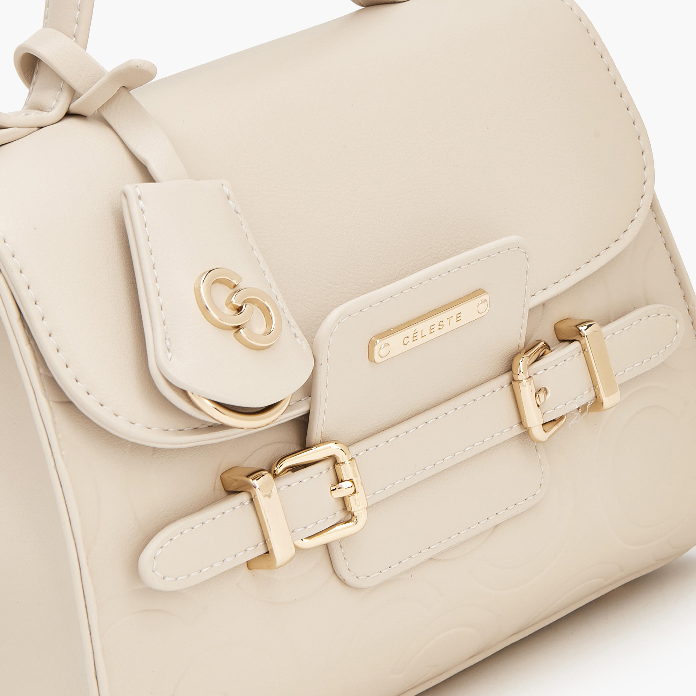 حقيبة ساتشيل بنقشات بارزة مزينة بمعدن من سيليست-women-bagsandwallets-handbags-image-3