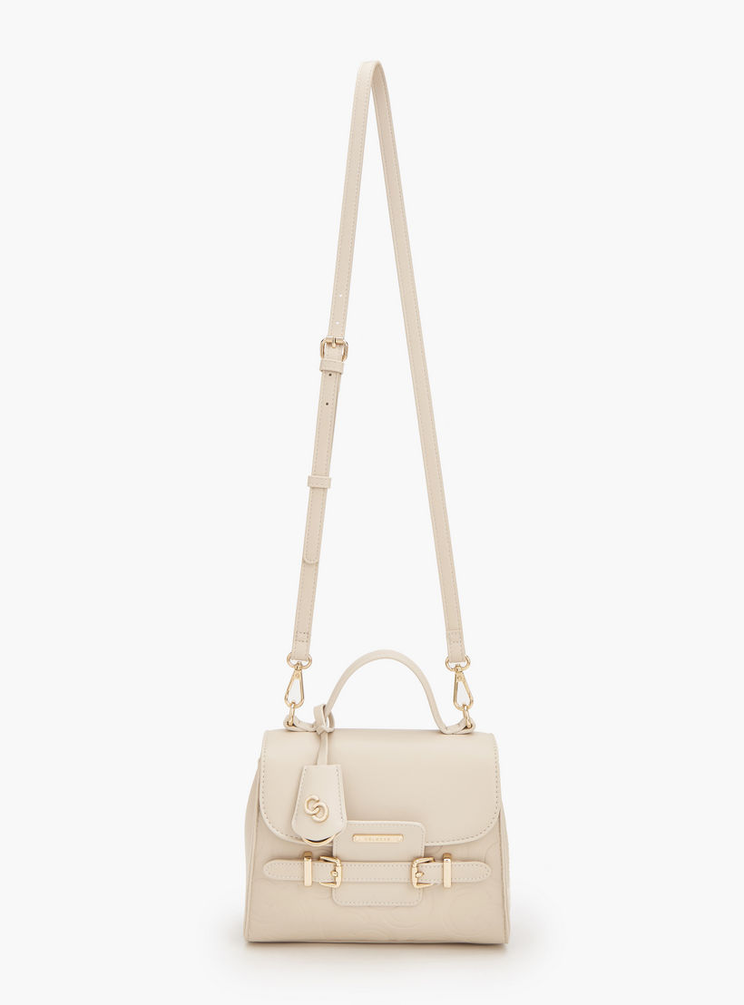 حقيبة ساتشيل بنقشات بارزة مزينة بمعدن من سيليست-women-bagsandwallets-handbags-image-5