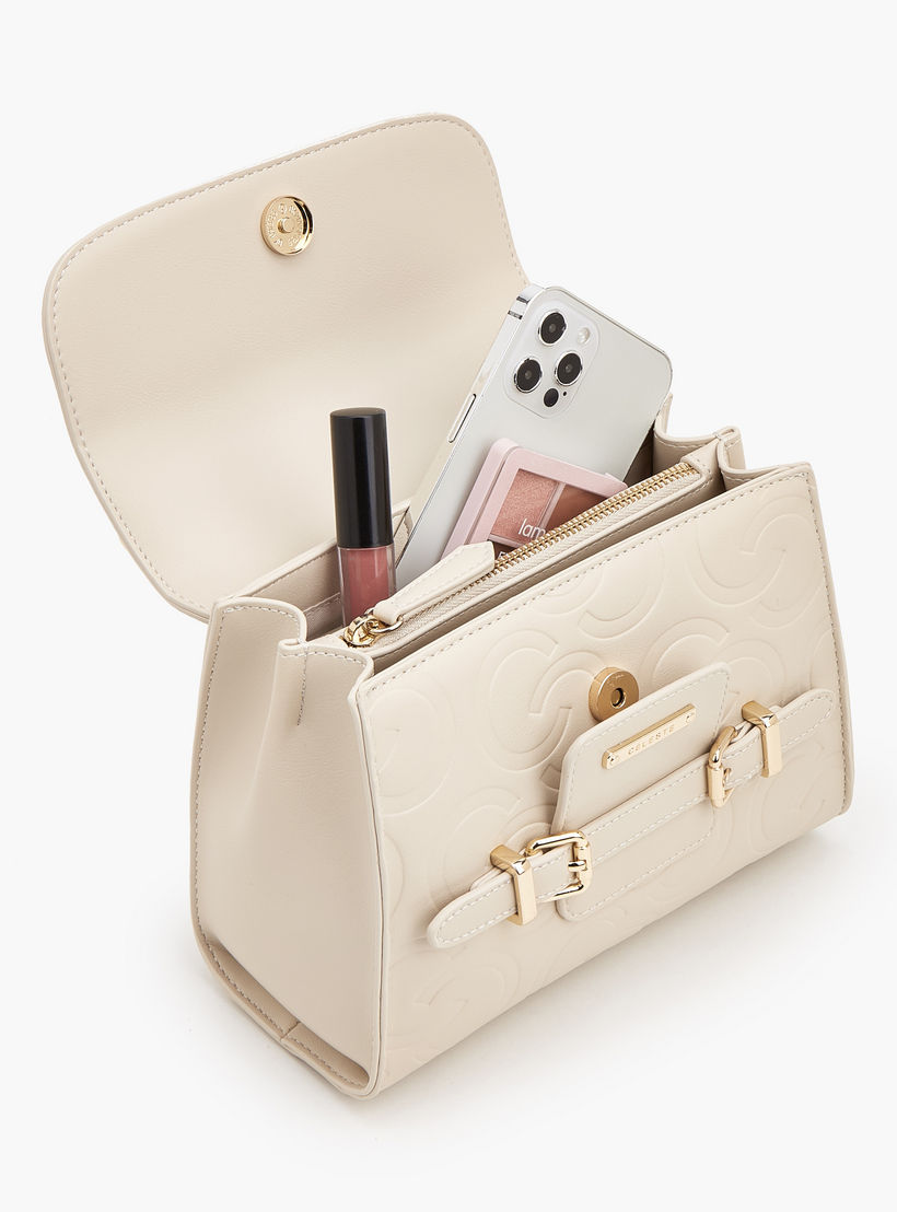 حقيبة ساتشيل بنقشات بارزة مزينة بمعدن من سيليست-women-bagsandwallets-handbags-image-7