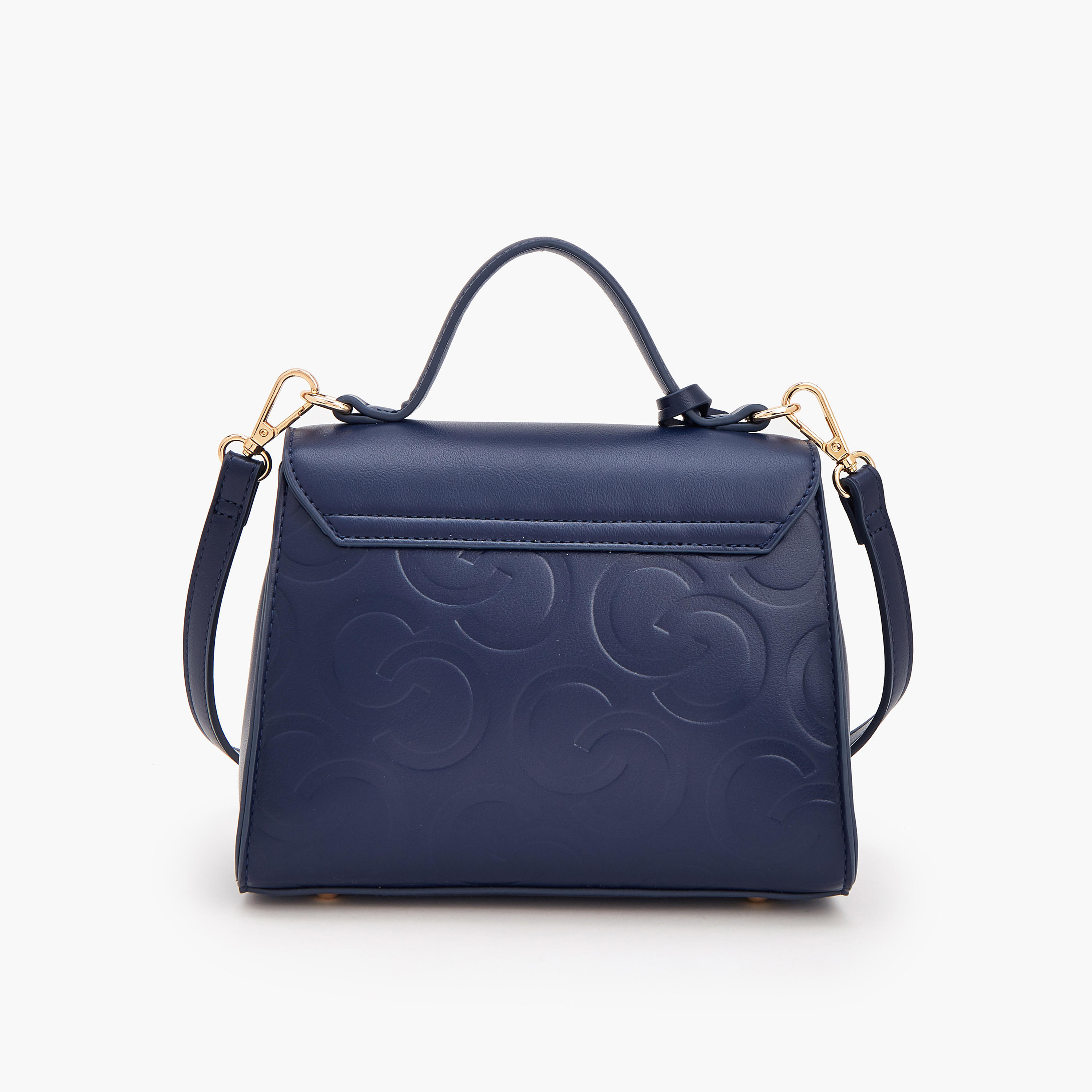 حقيبة ساتشيل بنقشات بارزة مزينة بمعدن من سيليست-women-bagsandwallets-handbags-image-4