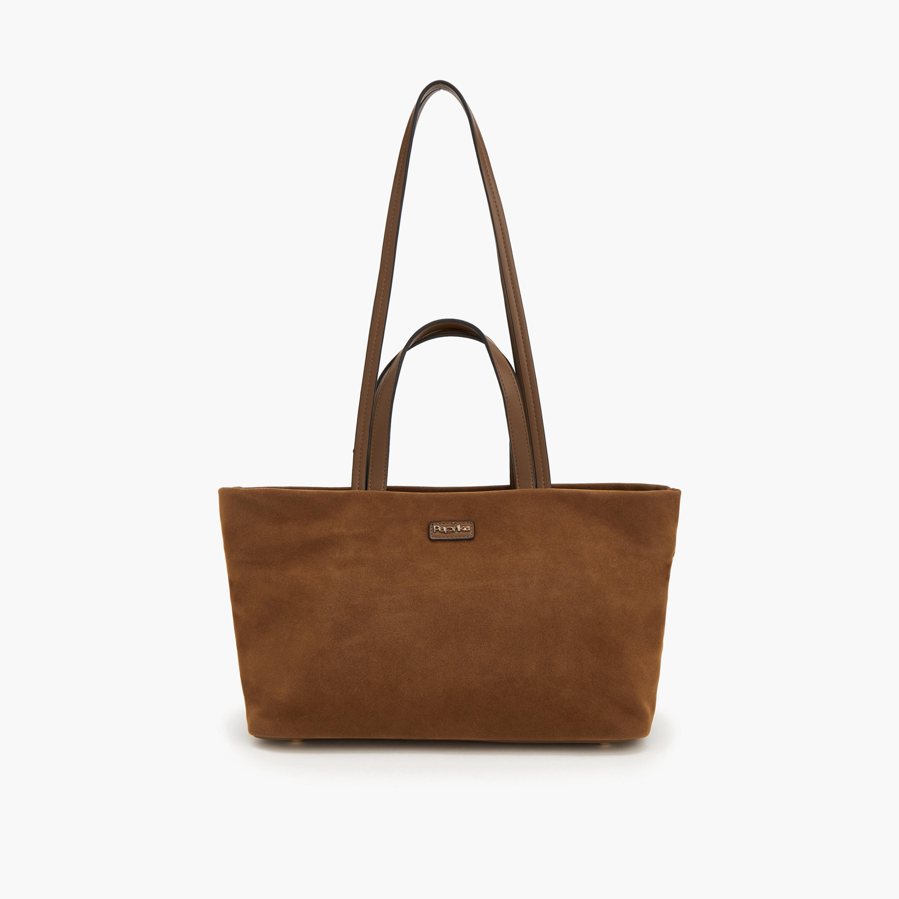 حقيبة كتف بارزة الملمس بسحاب إغلاق من بابريكا-women-bagsandwallets-handbags-image-1
