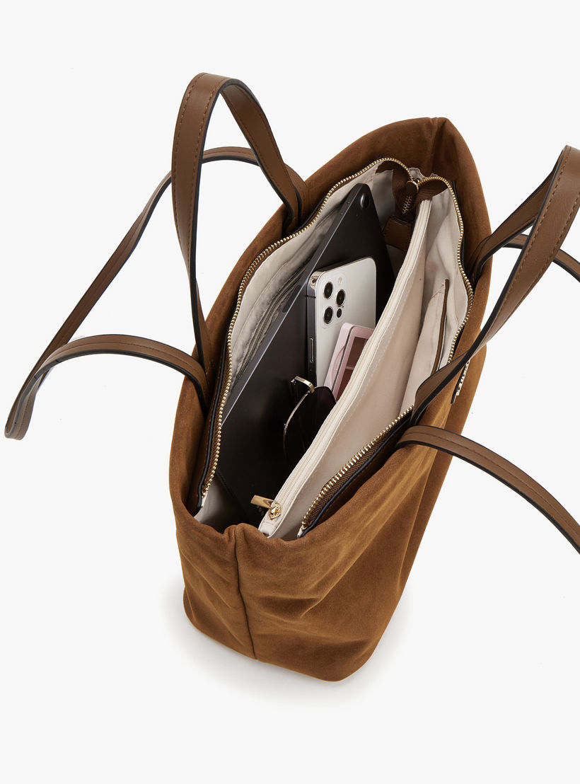حقيبة كتف بارزة الملمس بسحاب إغلاق من بابريكا-women-bagsandwallets-handbags-image-7