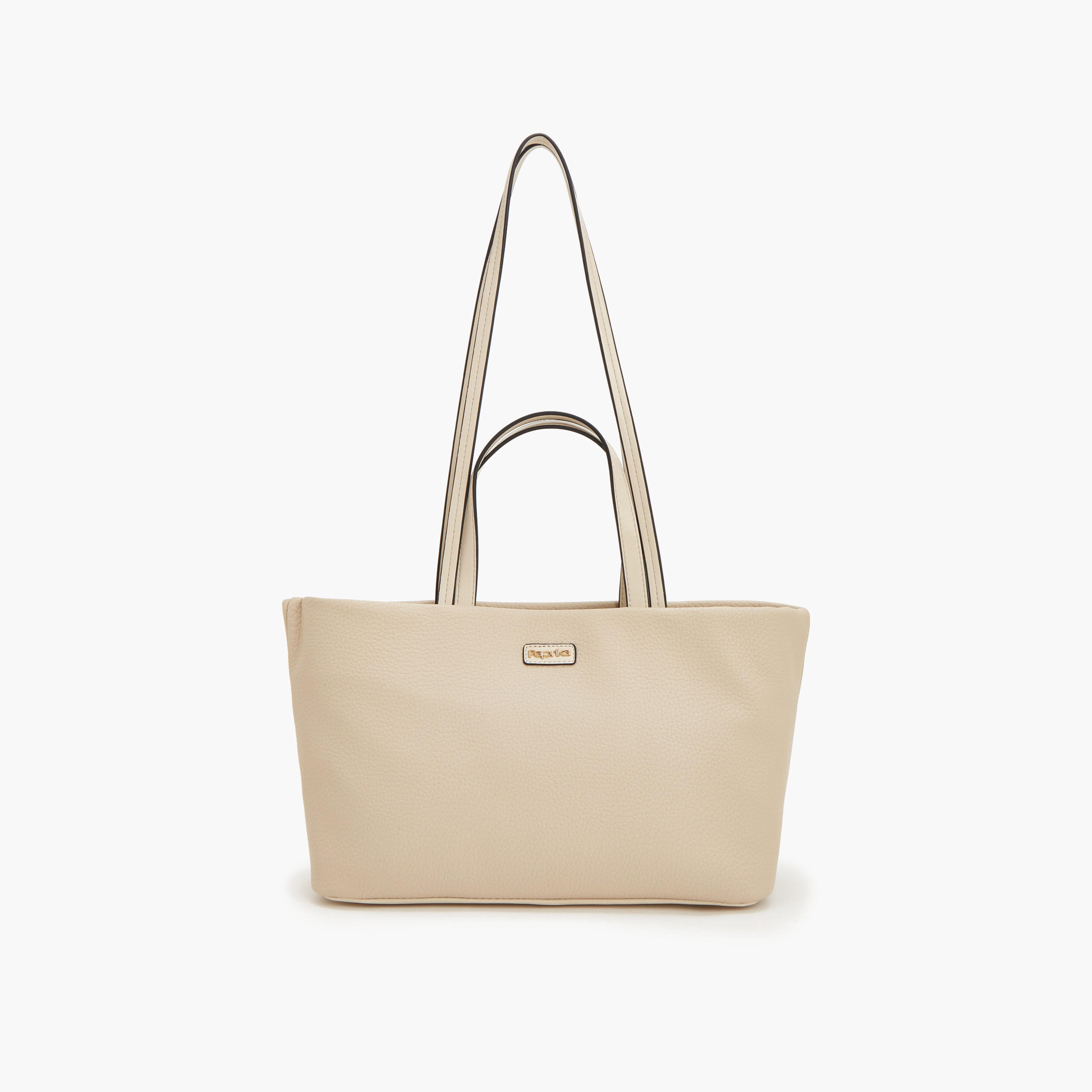 حقيبة كتف بارزة الملمس بسحاب إغلاق من بابريكا-women-bagsandwallets-handbags-image-1